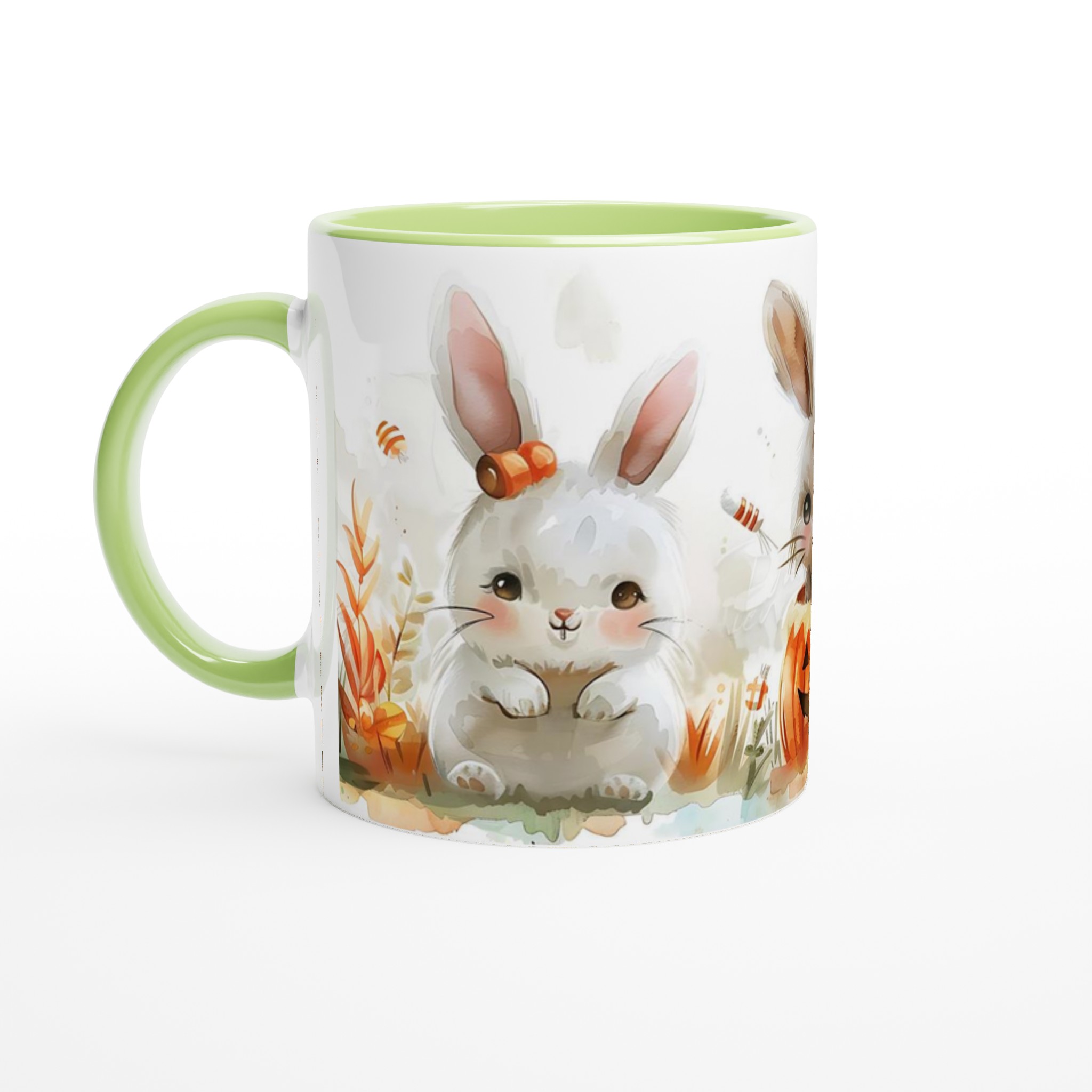 Söta Halloween Kaniner Keramikmugg - Skräddarsy Din Spöklikt Charmiga 11oz Kaffemugg 3 7d749c1a-c72d-41a9-a98b-502ef9029041