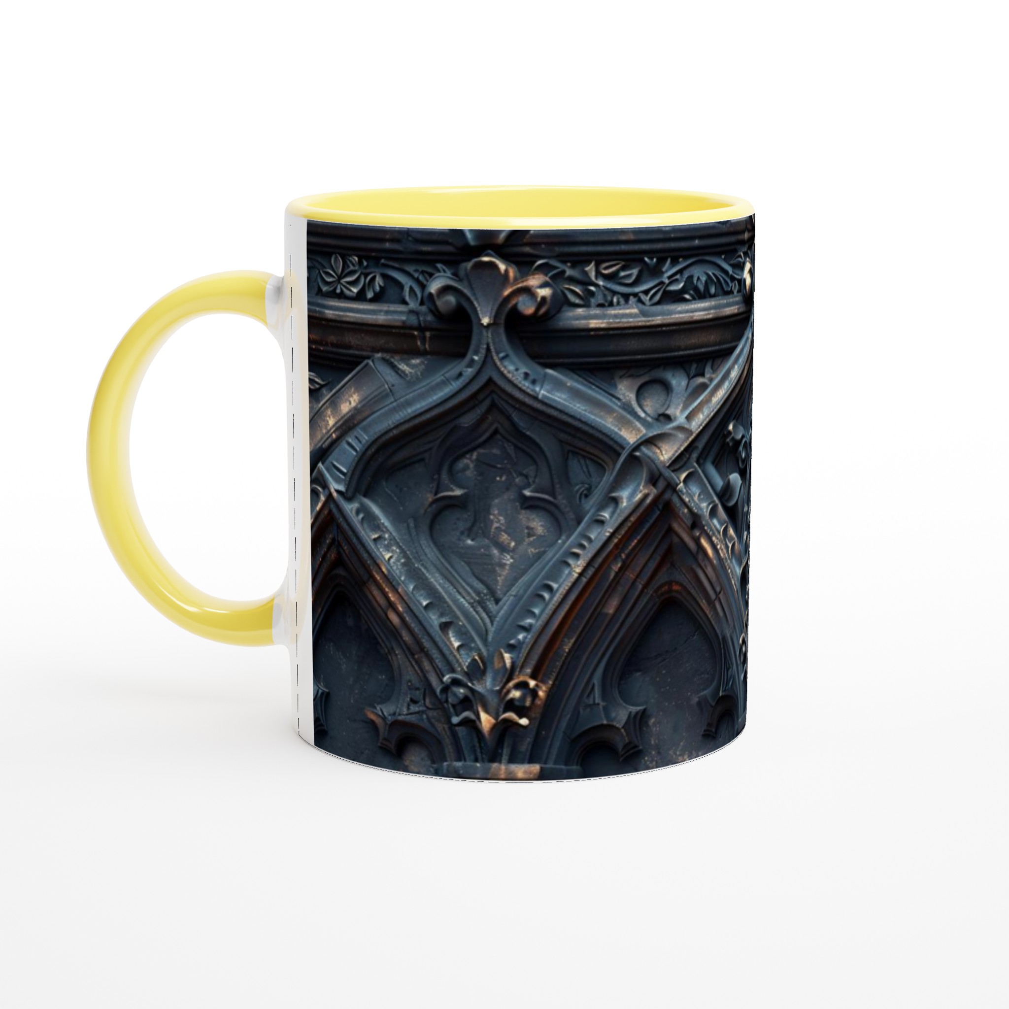 Gotisk Elegans: Mörk Blå och Guld Detaljerad 11oz Keramisk Mugg – Välj bland 7 Färger! 5 7daeefd2-7fef-40fc-a3a3-ec1542cdb317