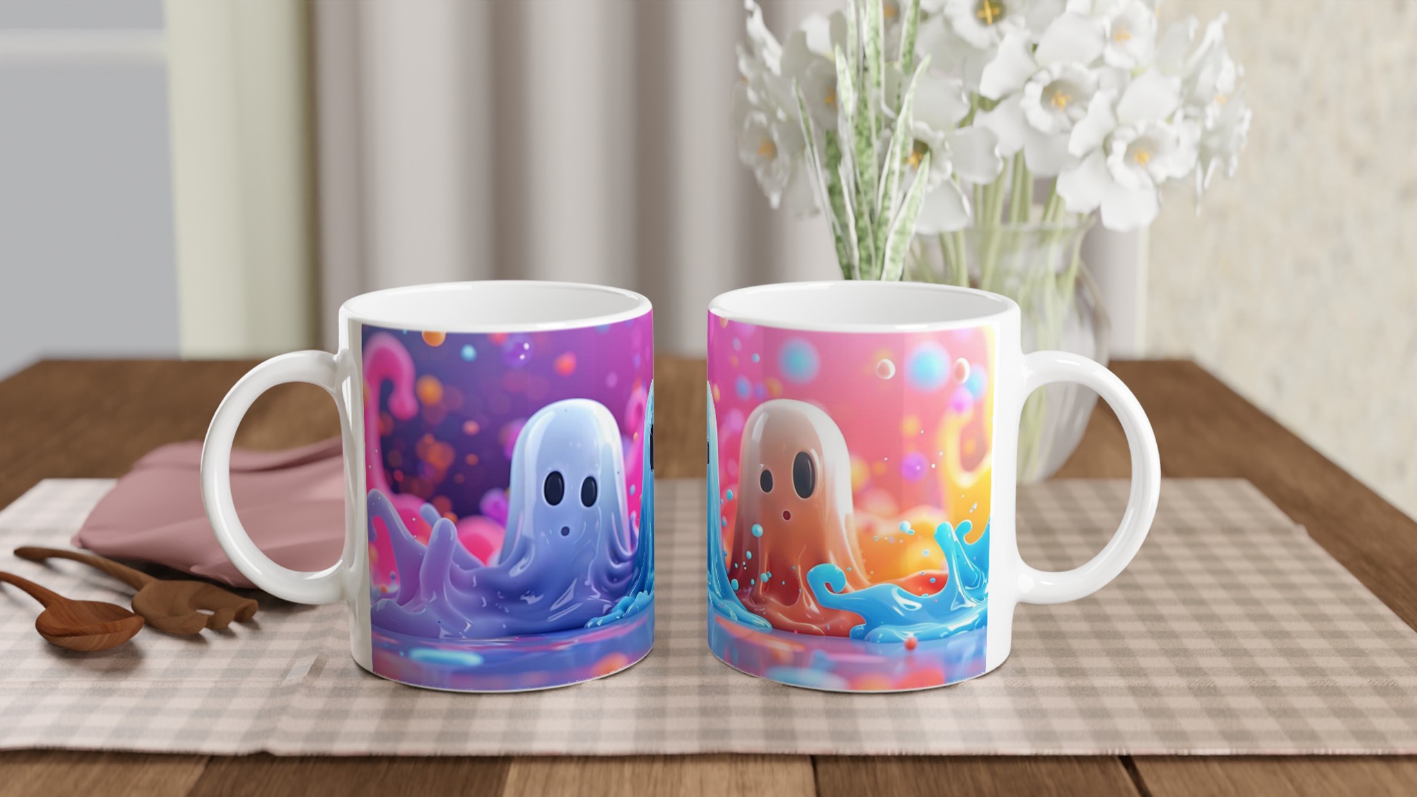Sött Spöke Halloween Mugg – Lekfull Design i Livfulla Färger, Välj din Favorit 10 7db333f9-e882-4931-9568-5c0e0cc048b9