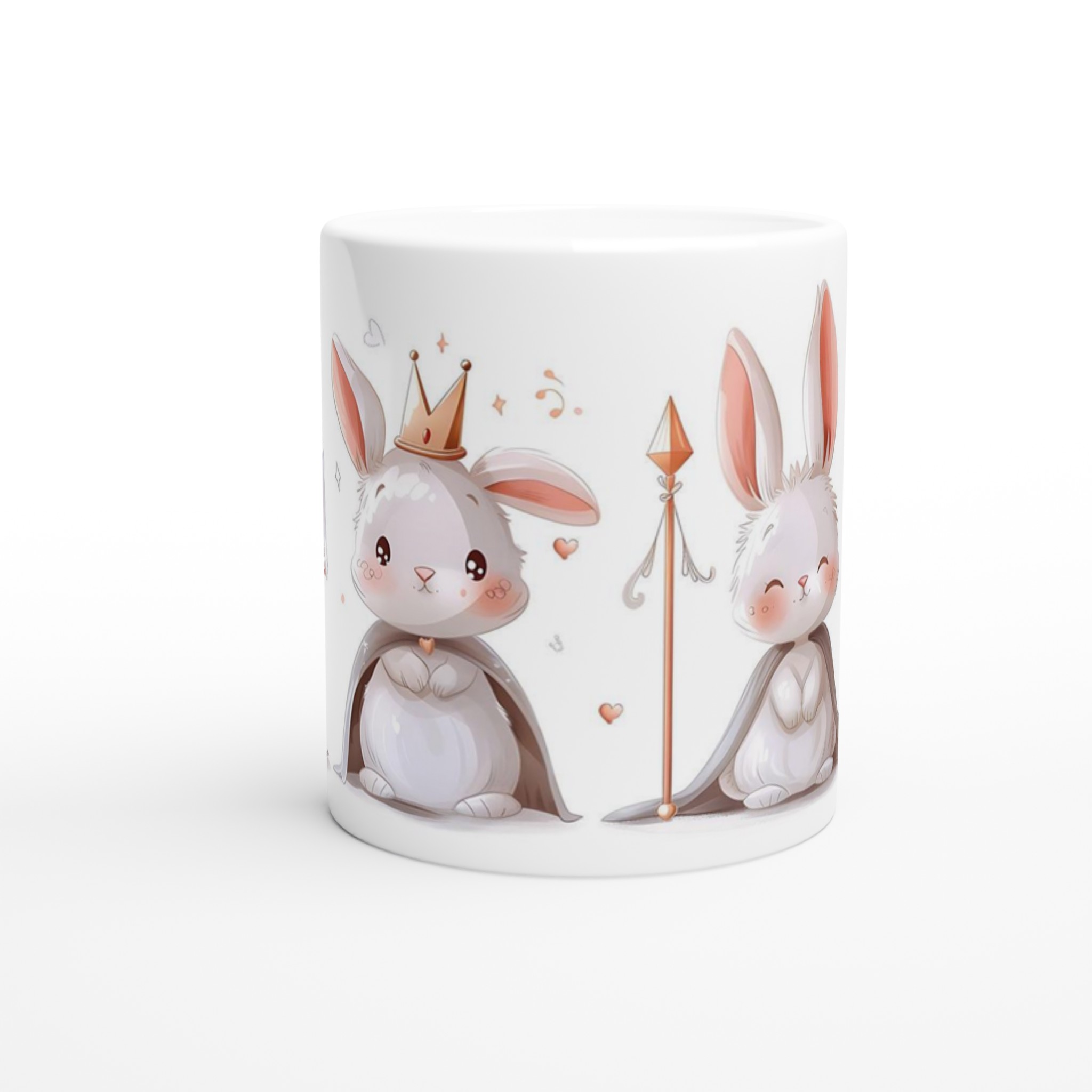 Kungliga Kaniner 11oz Keramisk Mugg – Charmiga Prins- och Prinsessmotiv för Ditt Favoritfika 8 7dcbcaf1-e38f-4523-9b7c-23925c5d34cb