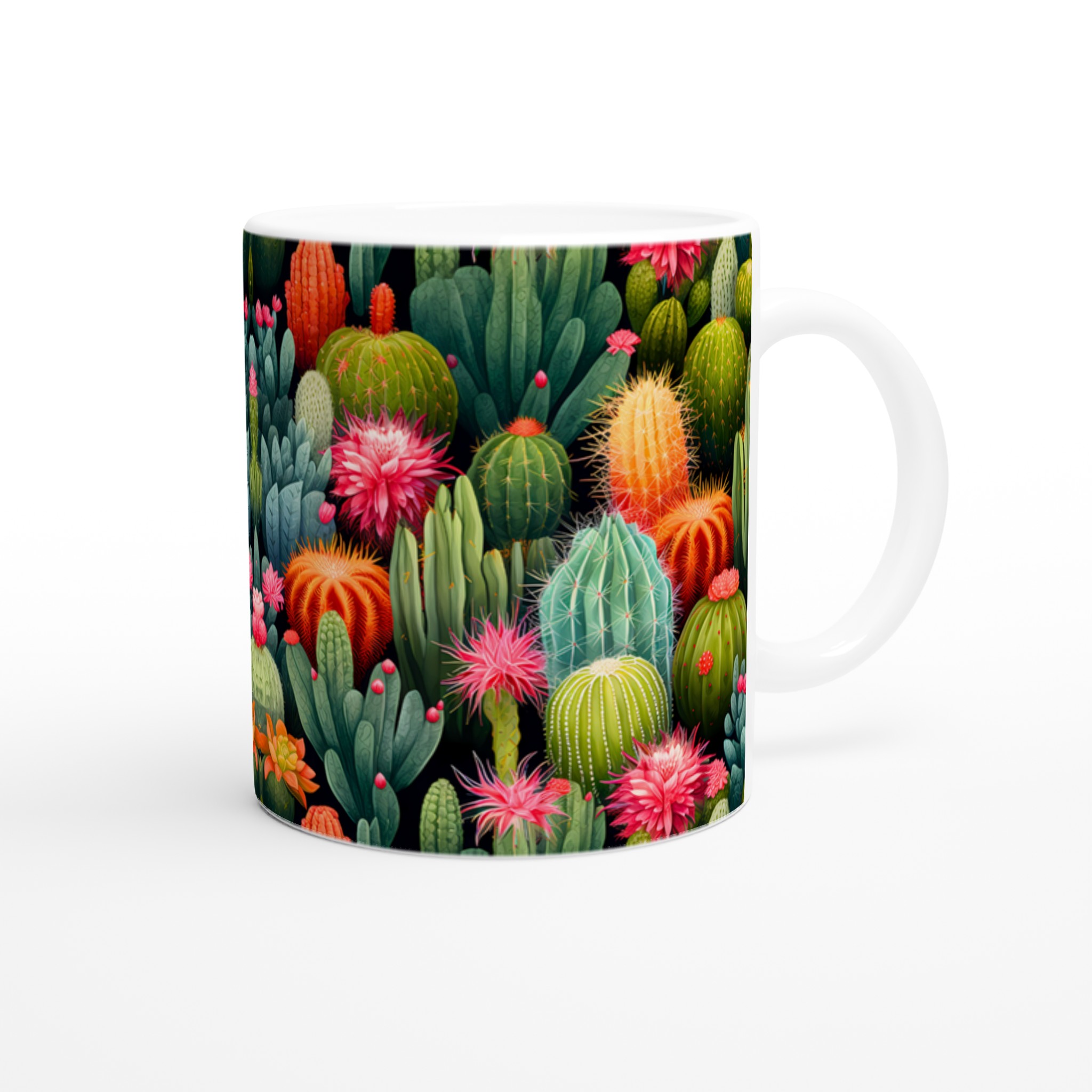 Kaktusblomster 11oz Keramisk Mugg – Färgglad Saftig Design, Välj din nyans! 9 7e01e1a6-f36f-45f0-a230-2b5df76669c7