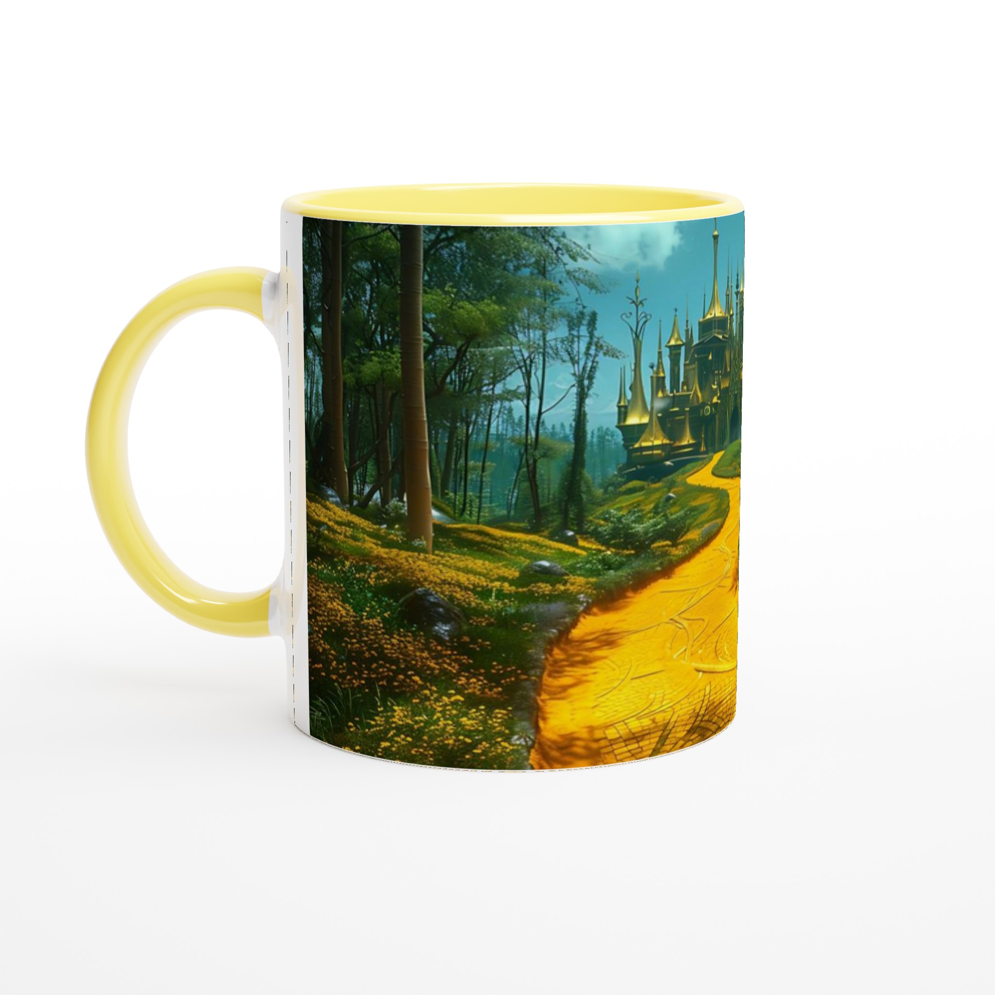 Magisk Stadsväg 11oz Keramisk Mugg – Drömmande Design i Klara Färger 5 7e07cd10-6e7d-48ec-a4ad-bf0c3eafa0d5