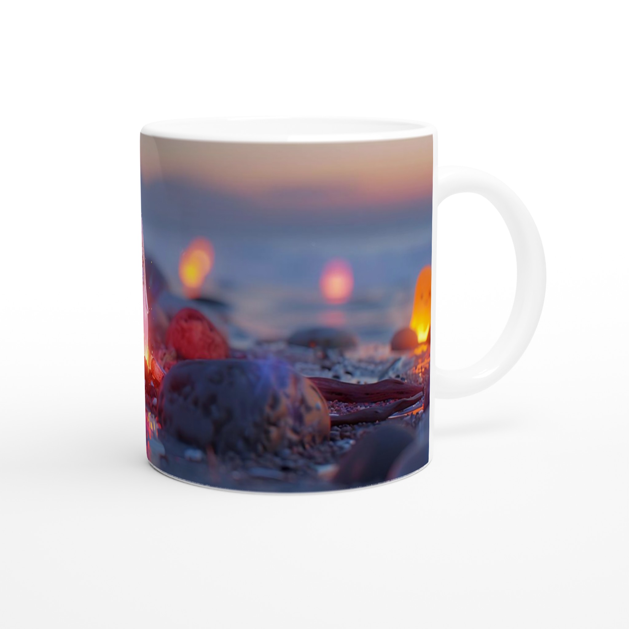 Magiska Eldsjälen Keramisk Mugg – 11 oz Vit Mugg med Glödande Motiv 9 7e32ab07-9dad-469a-9a4e-45bea3f5cb6d