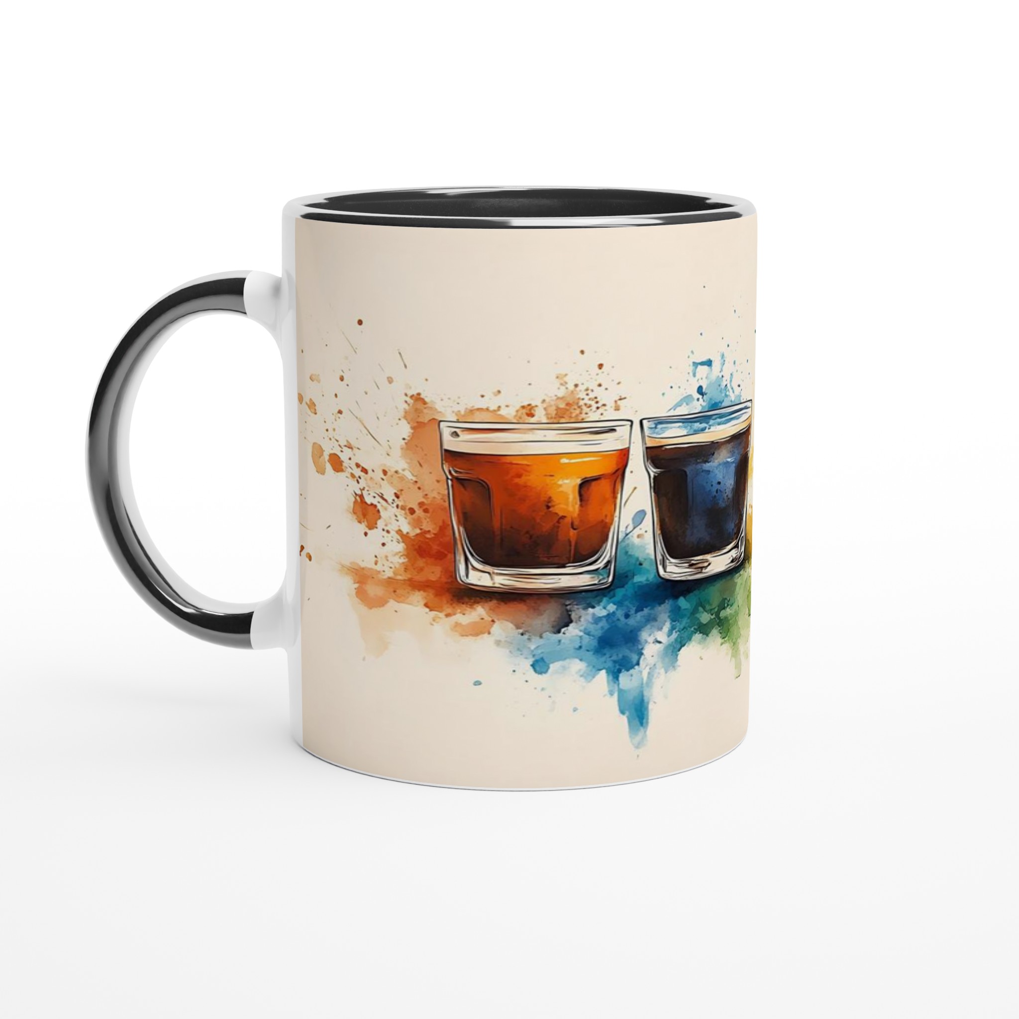 Färgsprakande Kaffekoppar Akvarell Konst Mugg – 11oz Keramisk Mugg i Varianter för Din Stil 4 7e3fe879-9172-43fb-a9f7-e3e0a2efd1e9
