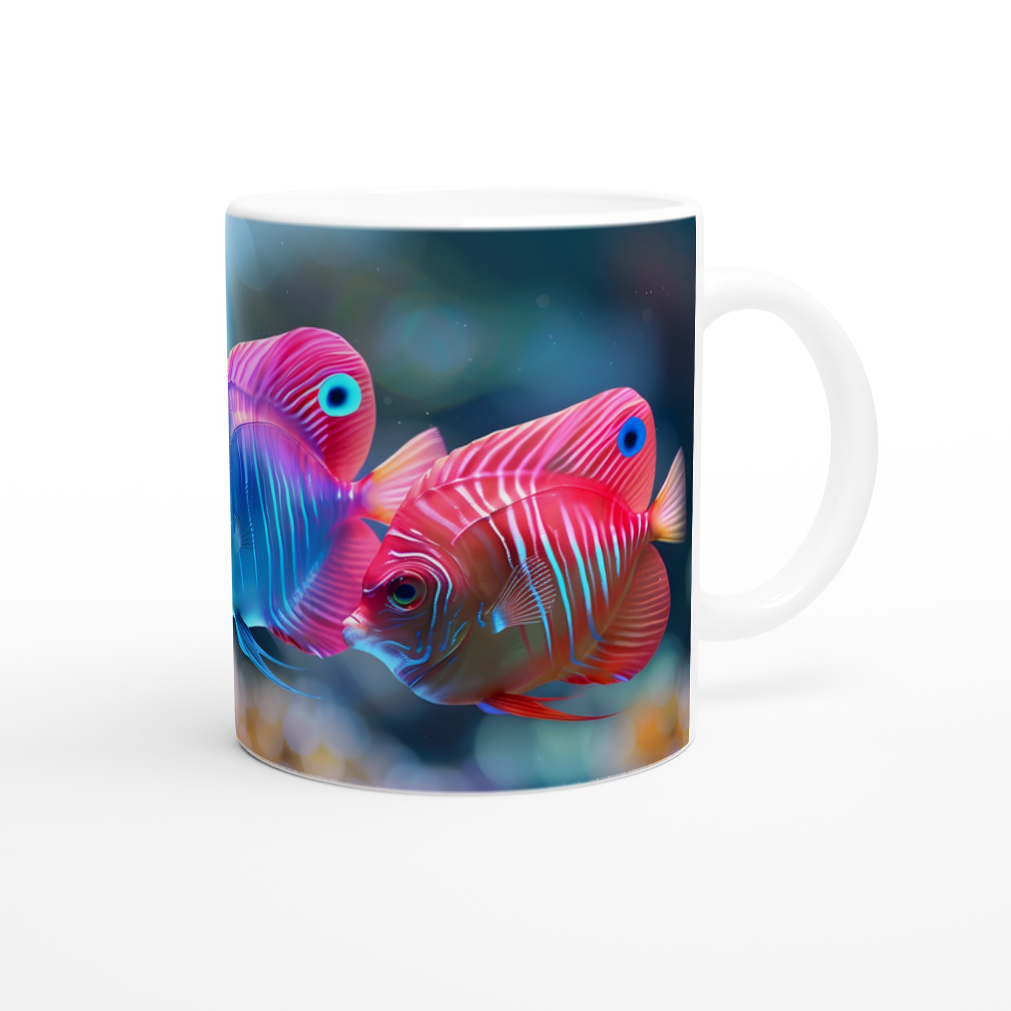 Oceanic Glow Keramikmugg – Levande korallfiskdesign i 7 färger 9 7e9530c2-c91d-4931-a609-3497e1128afc