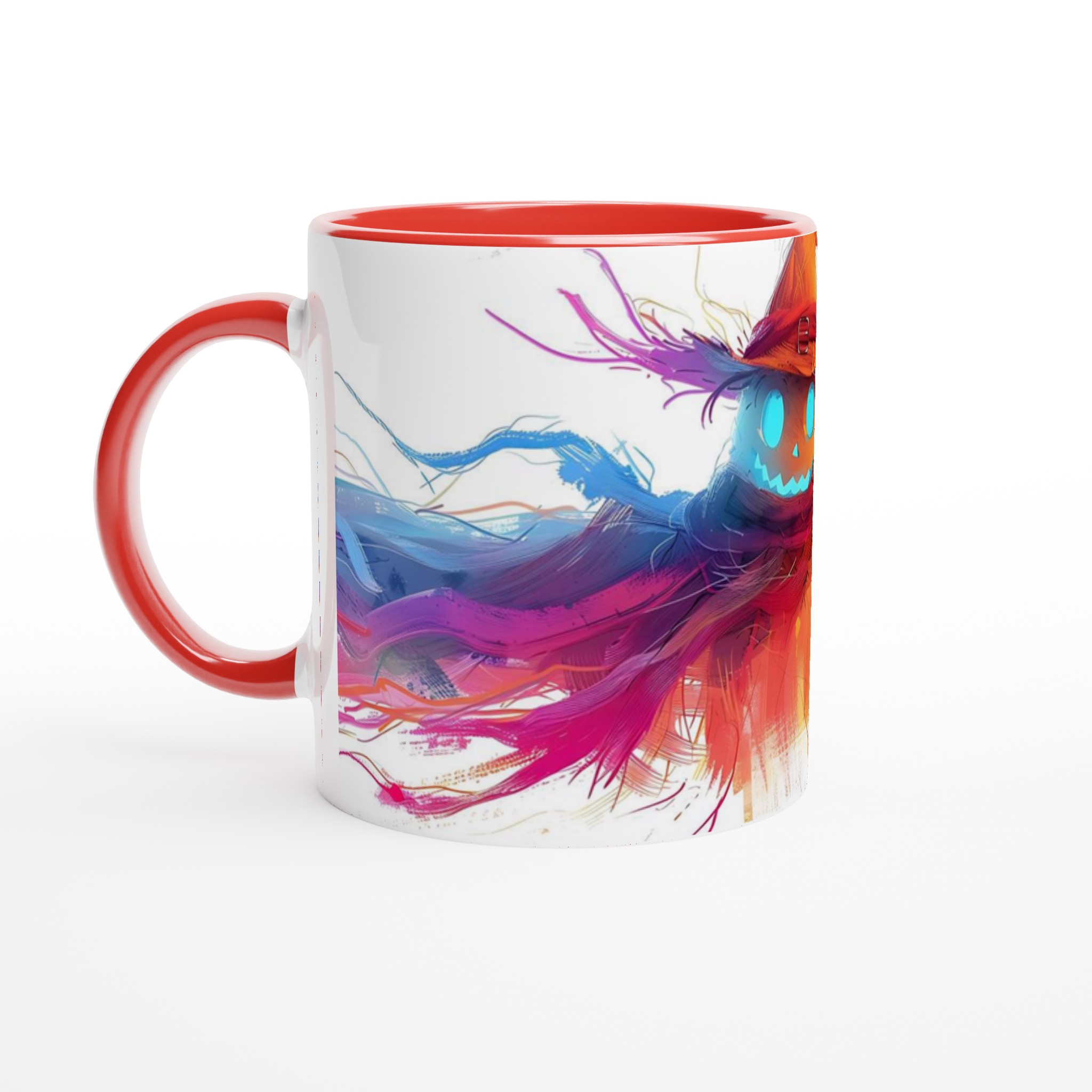 Magisk Skräckinjagande Fågelskrämma Keramikmugg - Färgsprakande Halloween Design för Din Favoritdryck 2 7efaca7a-b5f6-4a74-b677-6217c700dd90