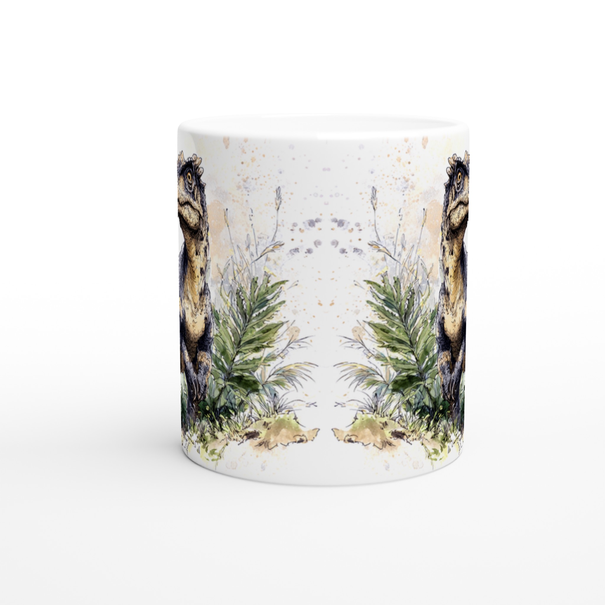Förhistorisk Charm: Dinosaurie Akvarell Mugg - 11oz Keramikmugg för Dinosaurieälskare i 7 Färger 8 7f73ea95-a8ae-47a3-875b-c951dc3b4f77