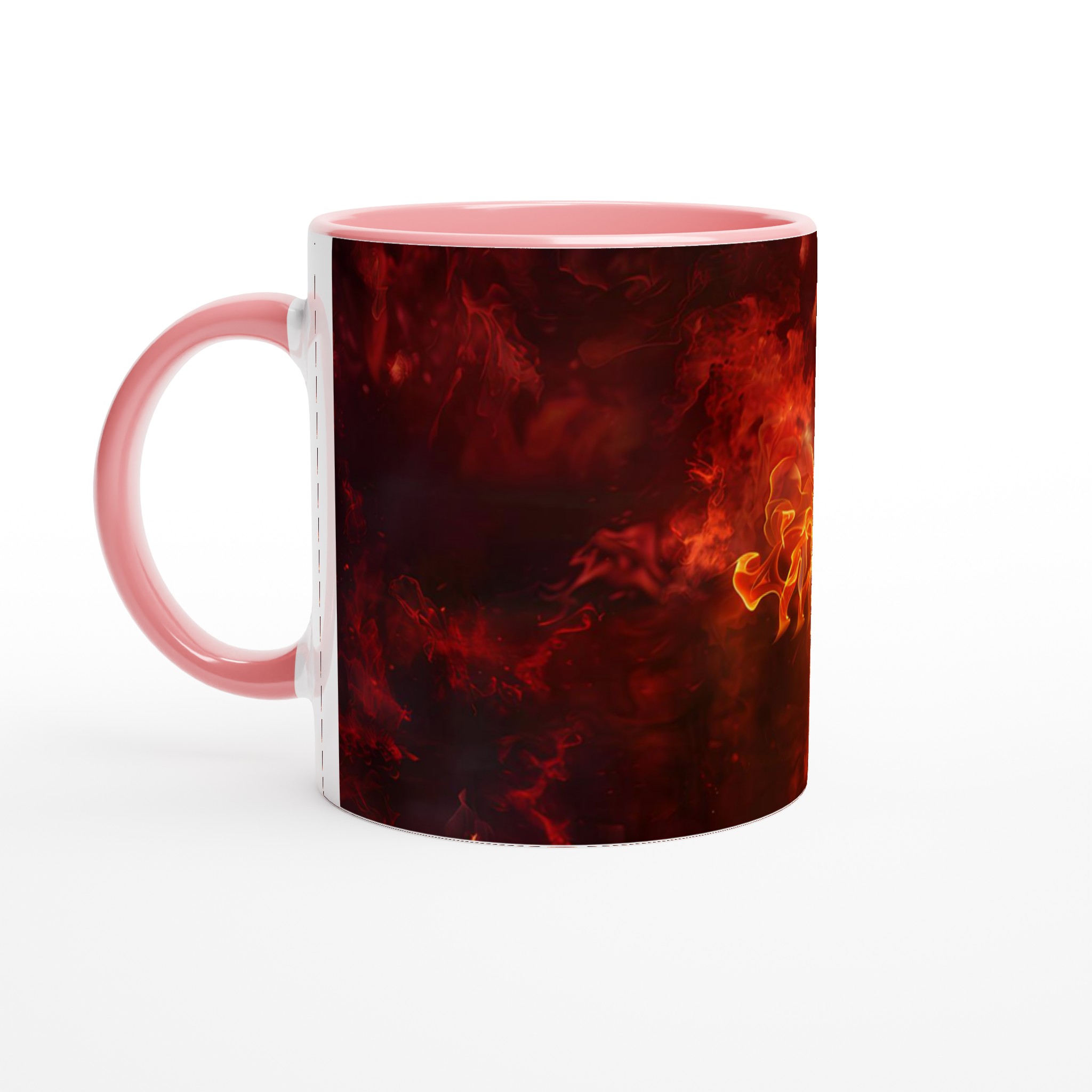 Fiery Basketball Keramikmugg - 11oz Flammande Design, Perfekt för Sportfans 6 7f9fc342-6379-4570-a122-e4ed395fead9