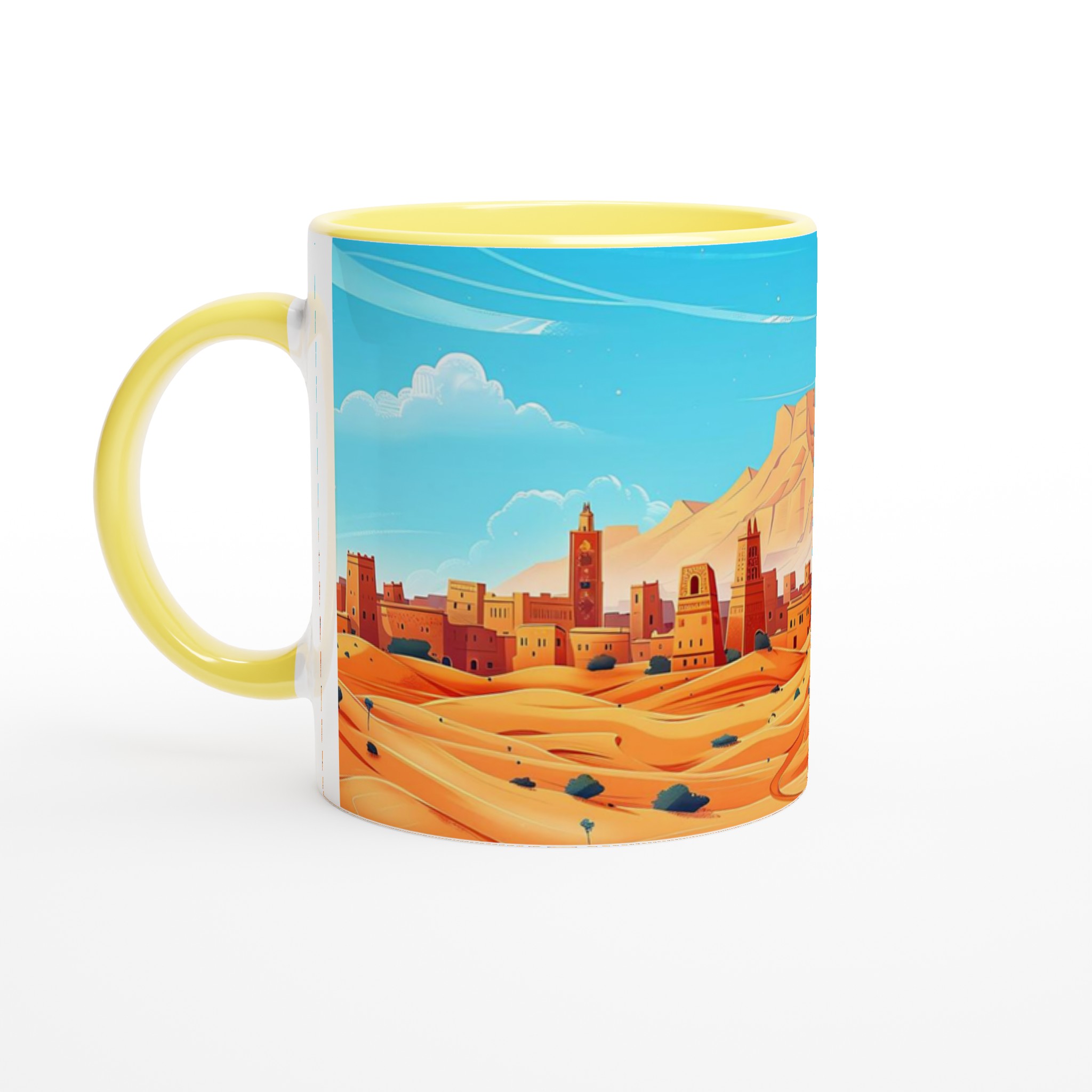 Marrakech Desert Dream: 11oz Keramikmugg – Välj din färg! 5 7fcc8ac6-6b01-42b4-bdd8-0664993b9db1