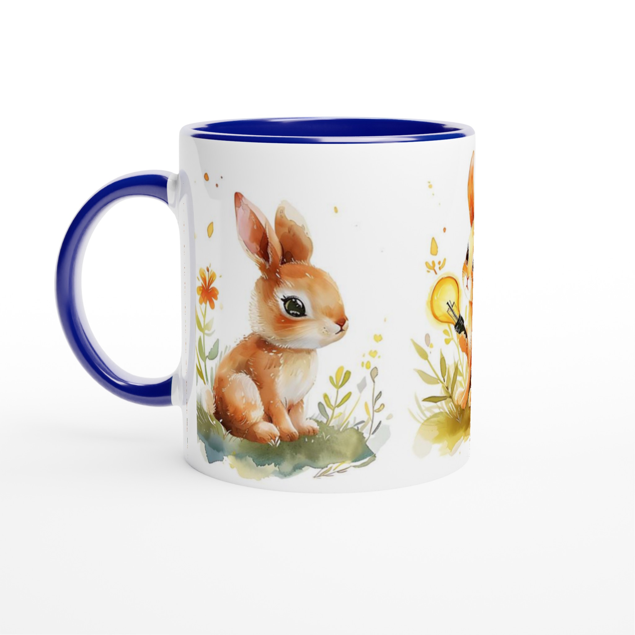 Söta kaniner akvarell 11oz keramikmugg – personlig present i flera färger 4 7fddf26d-45df-4e3d-94c7-5aab91d6cd0a