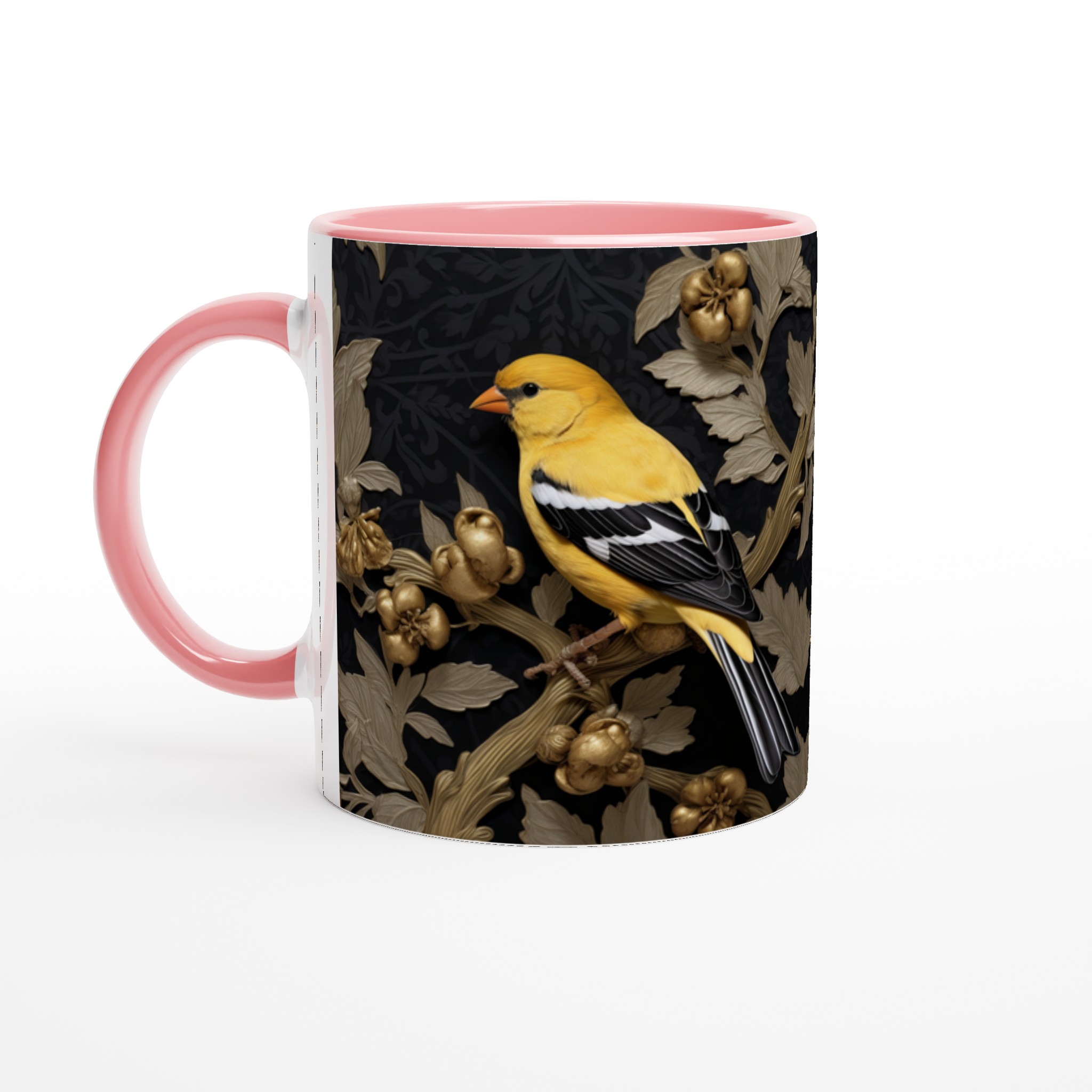 Guldfågel Lyxmugg – Konstnärlig Keramisk Kaffekopp med Exklusiv Fågeldesign, Välj din Färg! 6 800eb0ec-05b9-4e6c-802f-0c9a3c9f8d92