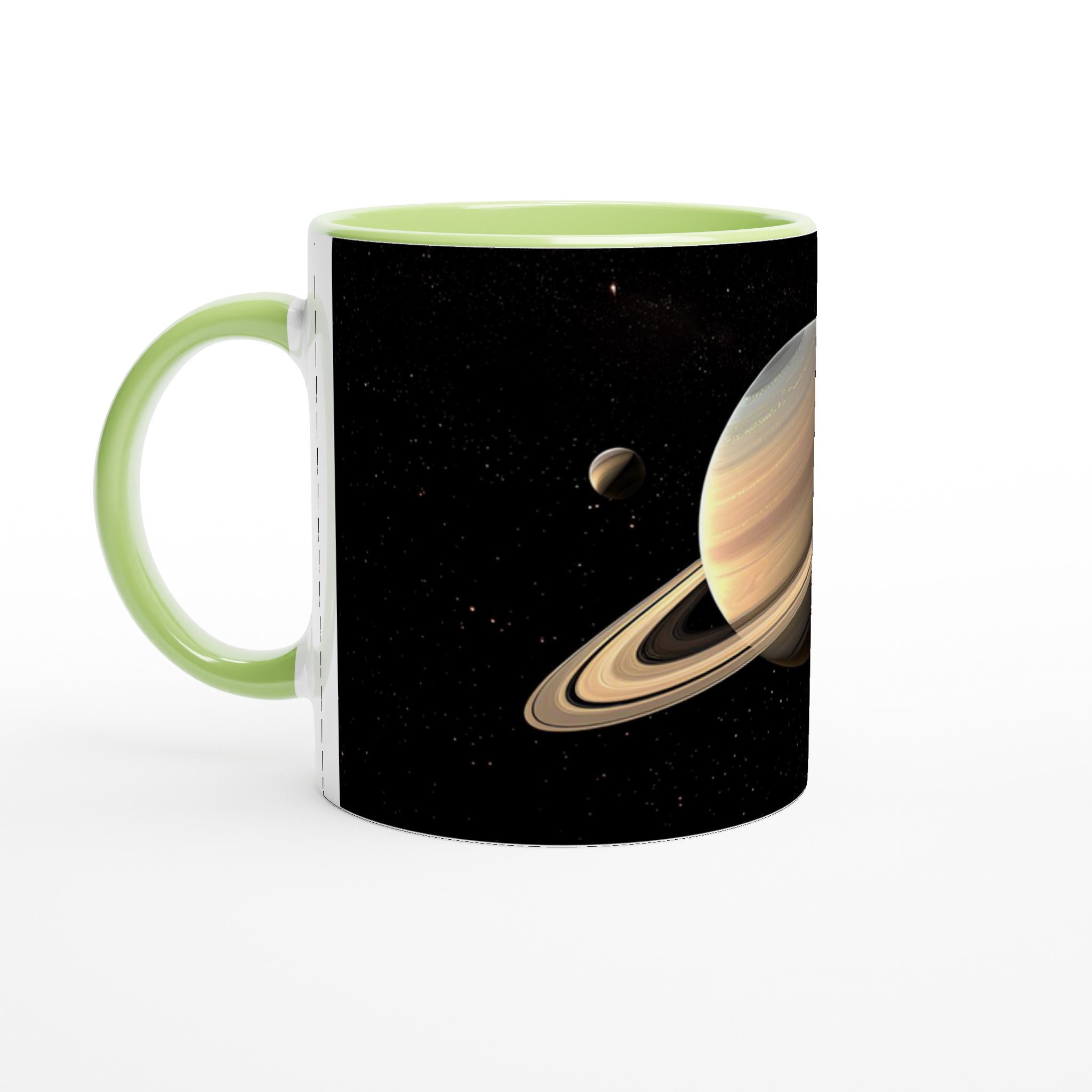 Saturnus Kosmiska Mugg – 11 oz Keramikmugg i ditt Val av Färg 3 804ea5c7-7809-4948-bfb3-6a7a0d1d9a92