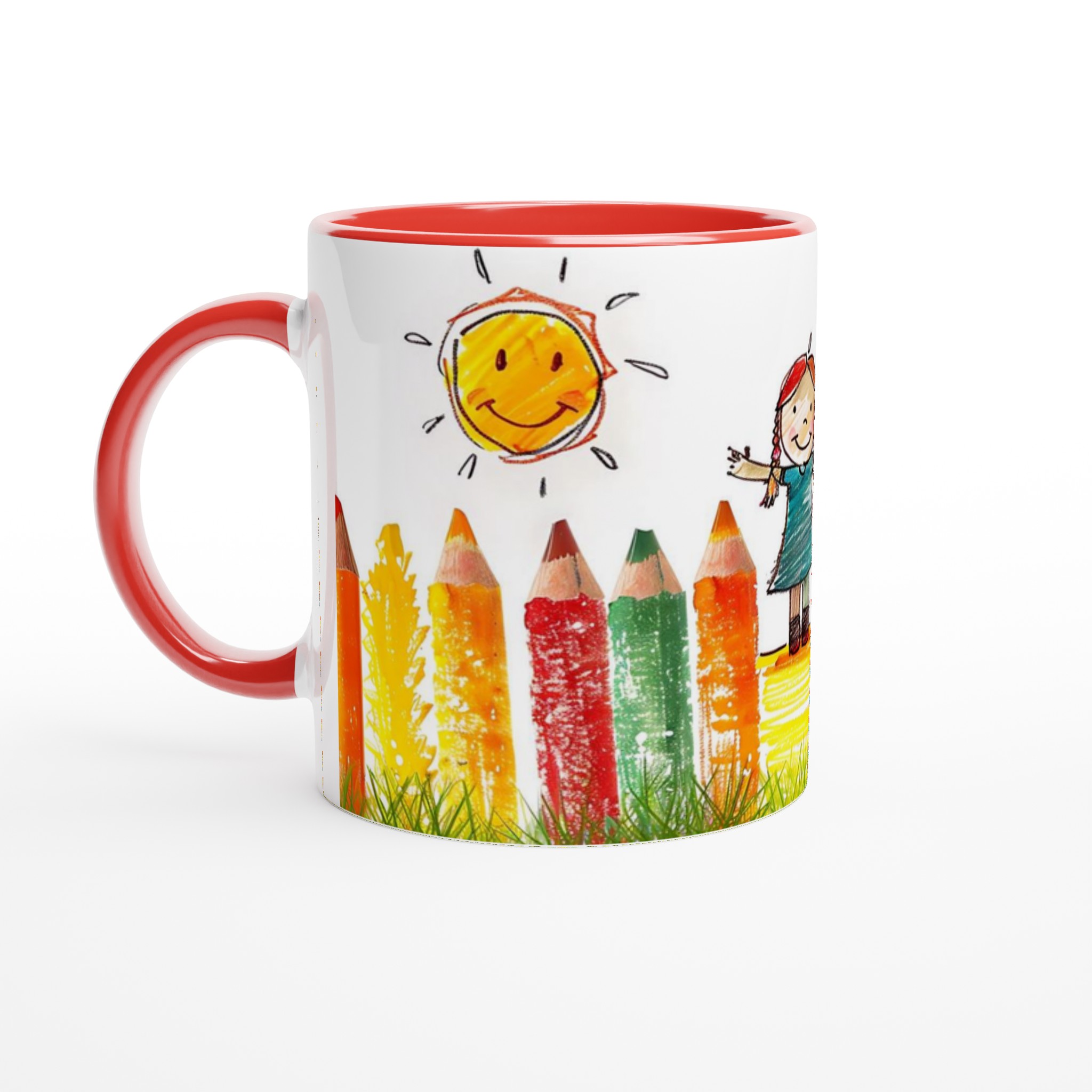 Färgsprakande Kreativ Mugg - 11oz Keramikmugg i glada färger för stora och små artister 2 8081ad4a-a4eb-4394-8fb0-f5e4d75344d0