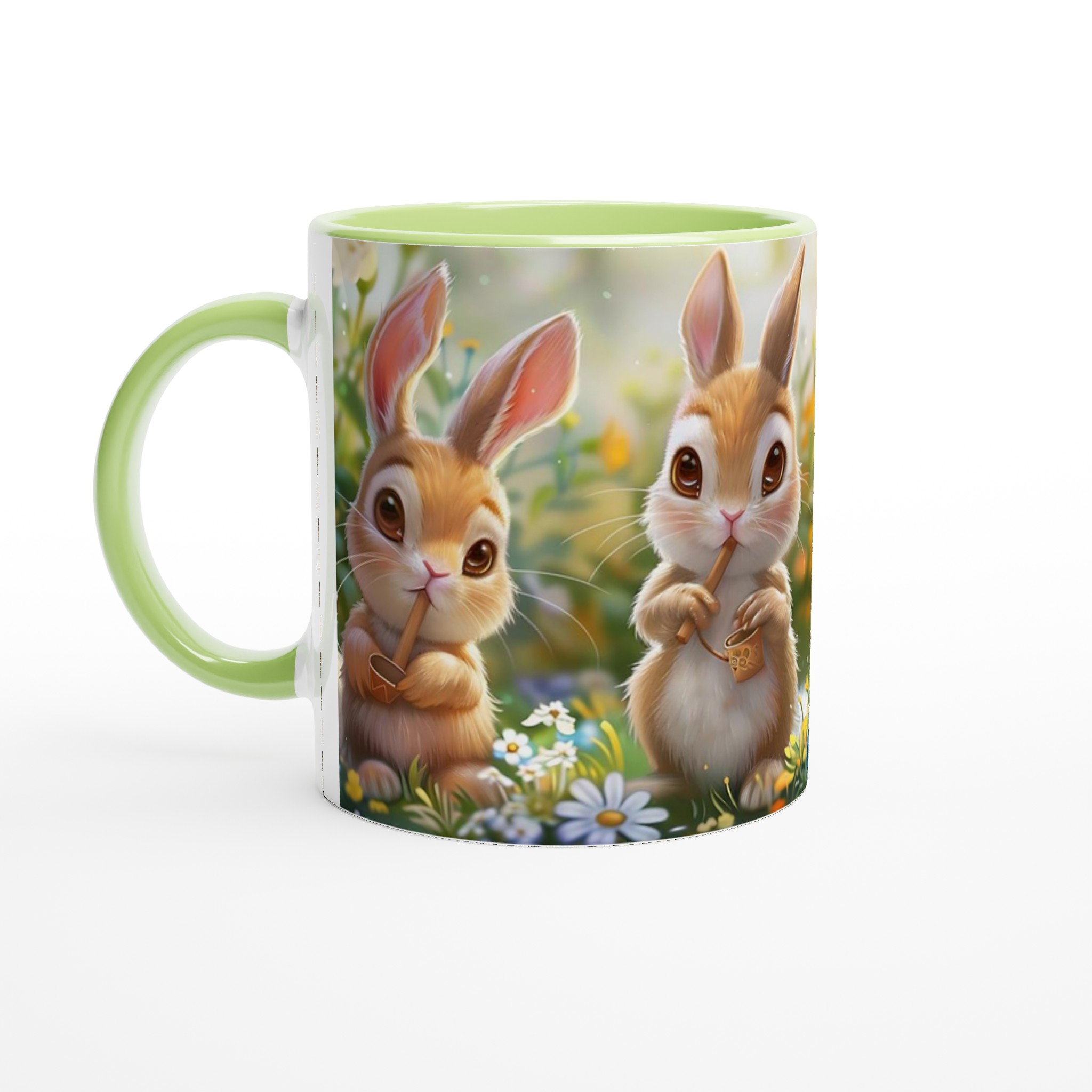 Påskens Sötaste Keramikmugg – Bedårande Kaniner och Vårblommor i 11 oz 3 8122f68a-161d-48eb-a1bc-5927e2aa7ebc