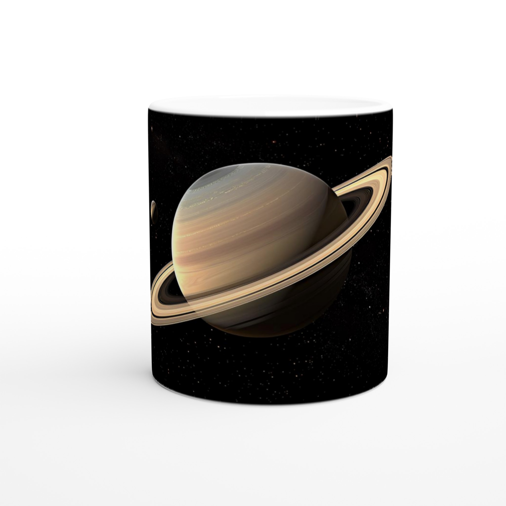 Saturnus Kosmiska Mugg – 11 oz Keramikmugg i ditt Val av Färg 8 814271e7-919d-445c-9574-4354e45970e1
