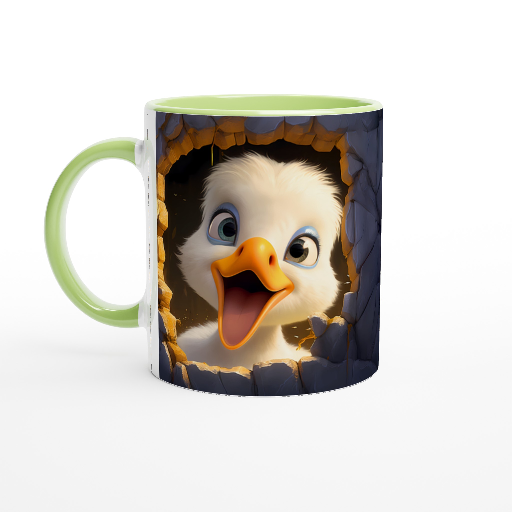 Glad Anka 11oz Keramisk Mugg - Rolig design i valfri färg 3 8174a1bd-bc21-4aab-8b4d-9e3ec994ff3c