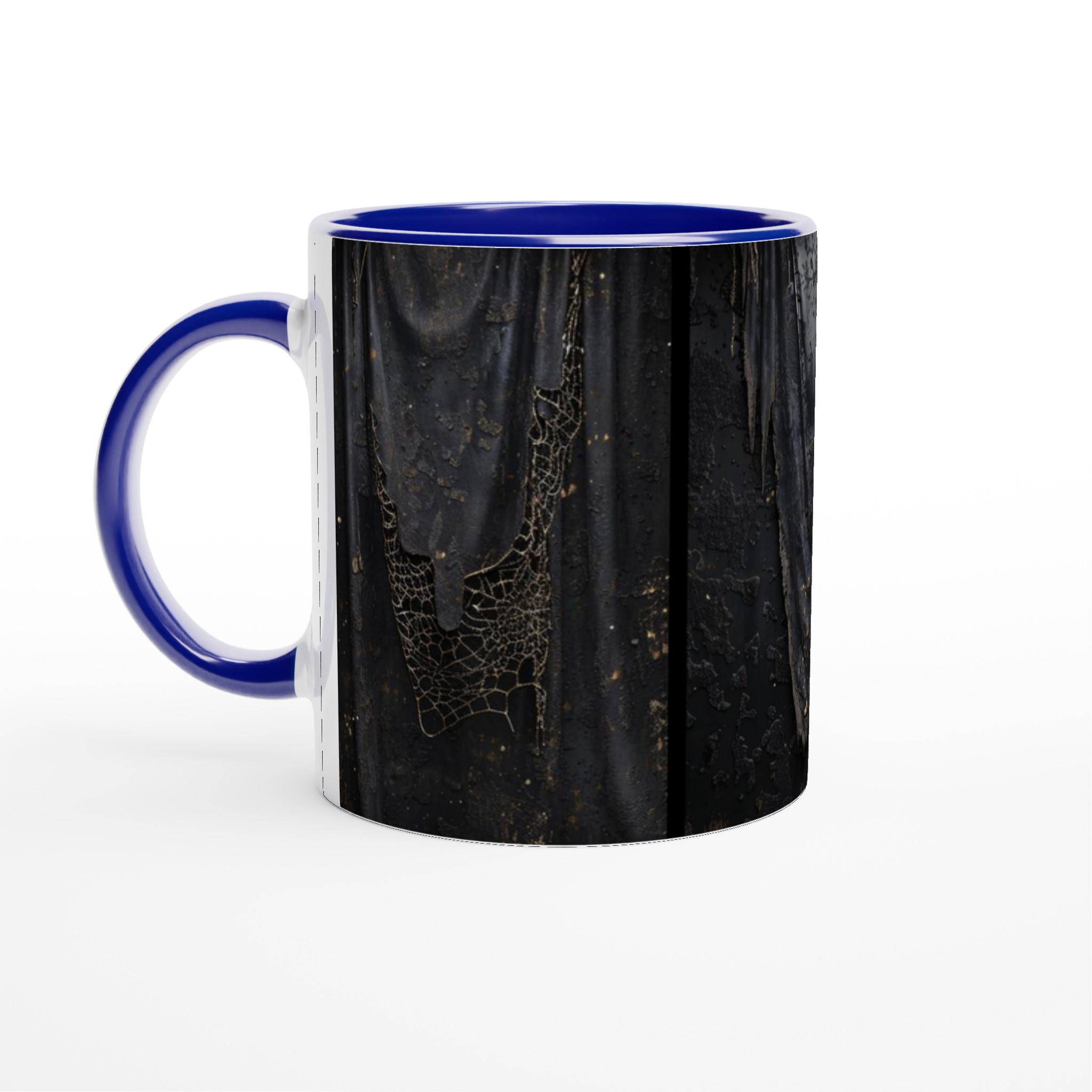 Abstrakt Guldregn Keramisk Mugg - 11oz Konstnärlig Design i Flera Färger 4 81f05af1-bc9d-4948-b861-b6fa1cb7bef4