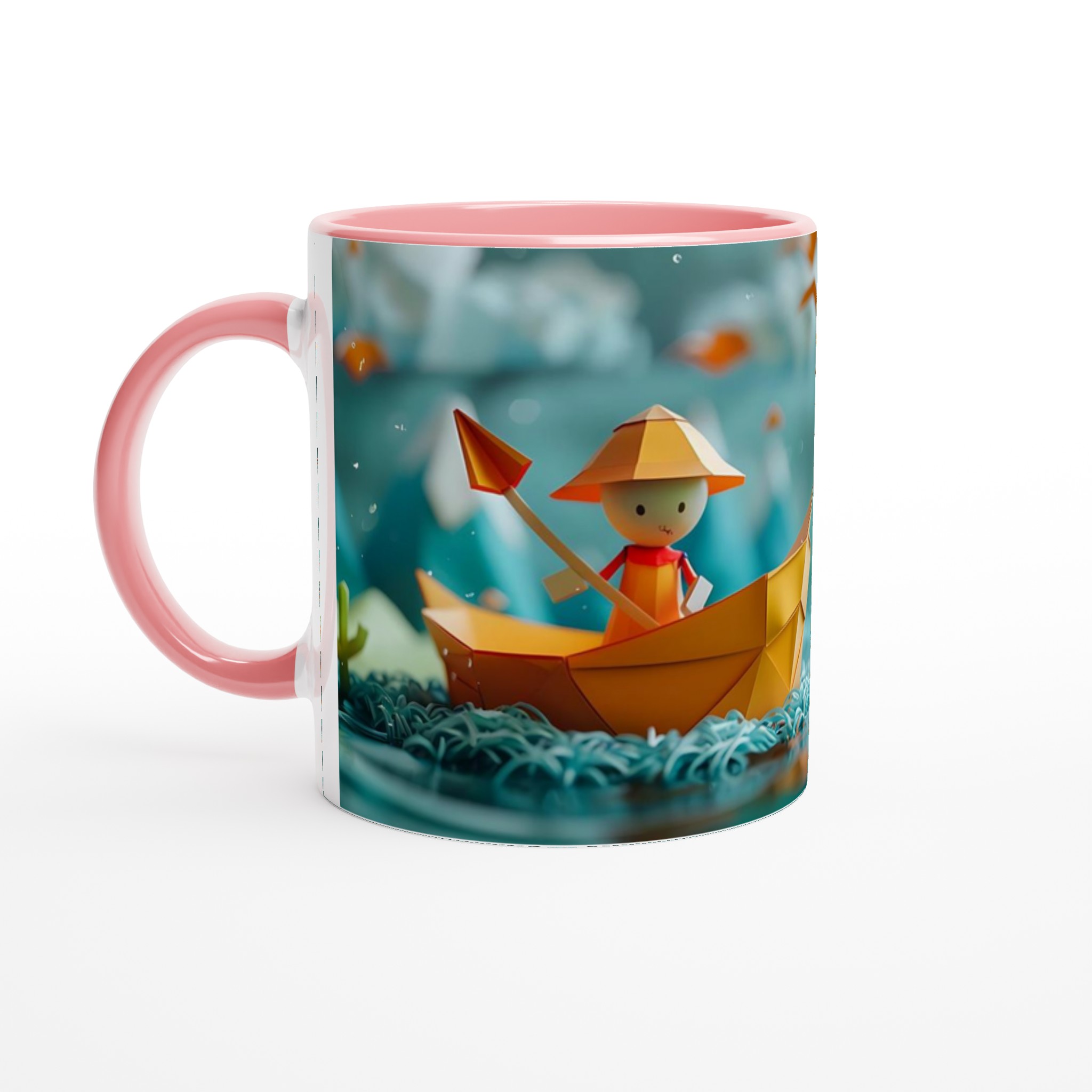 Äventyrlig Mugg: Origami-Inspirerad Design för Drömmare – Välj din Färg! 6 8217332c-db5a-4d19-977d-37fc05378147
