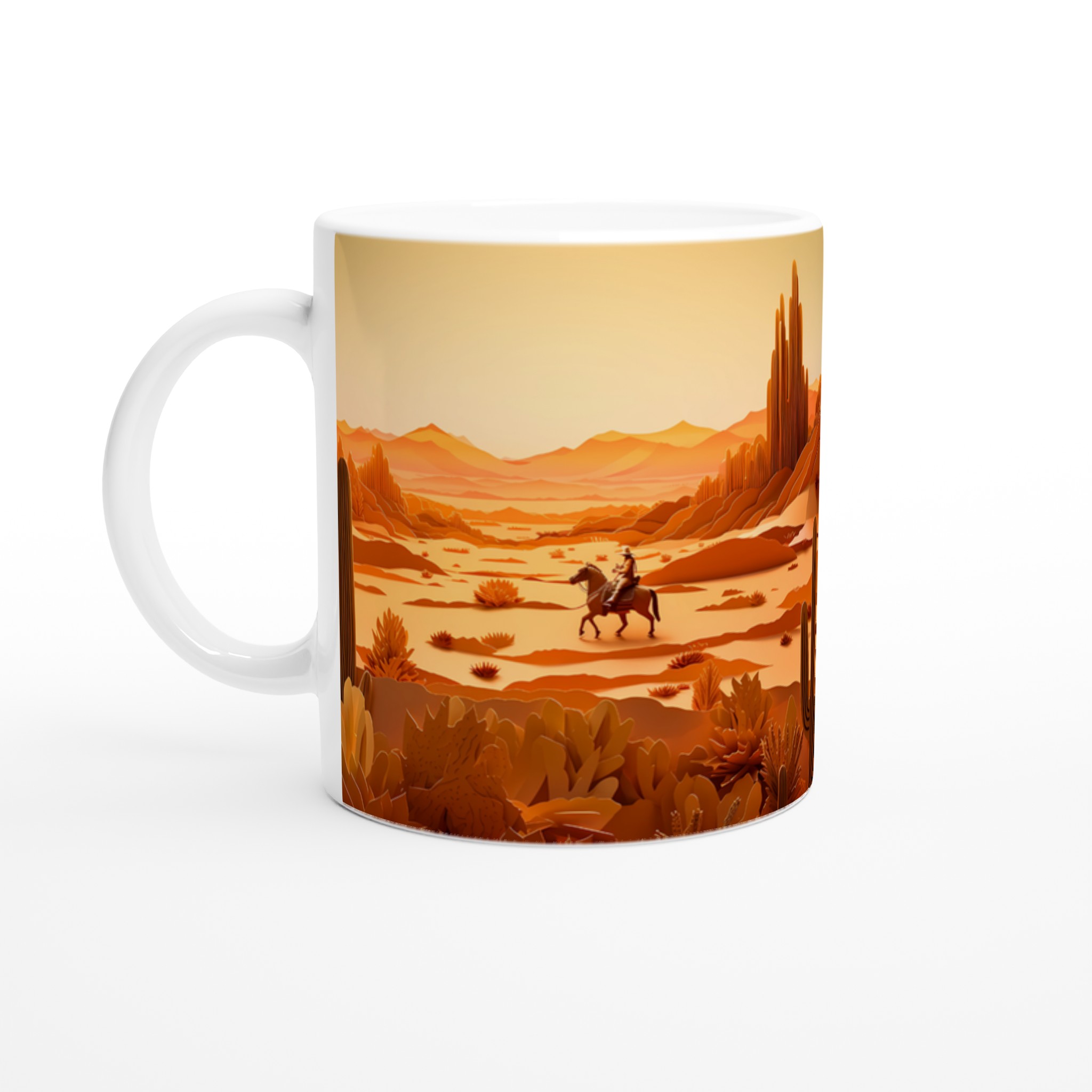 Western Horizon Keramisk Mugg - 11oz Kaffe, Te, Varm Choklad i 7 Färger 1 8270ee8b-418f-48ae-be0f-db8ce92ce096