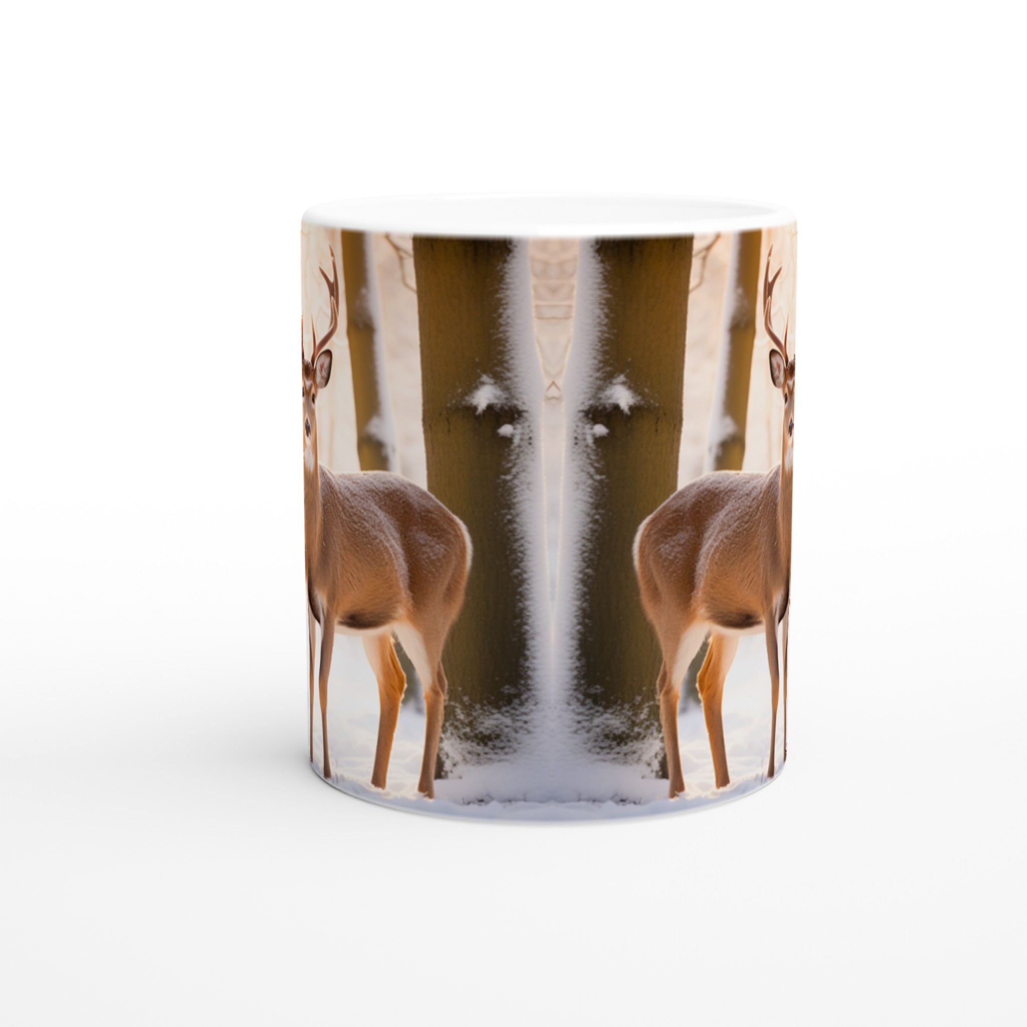 Vinterhjortfamiljen 11oz Keramisk Mugg – Fånga Vintermagin i Din Favoritfärg! 8 829aa0a6-f386-434a-a572-b0451930e4ae