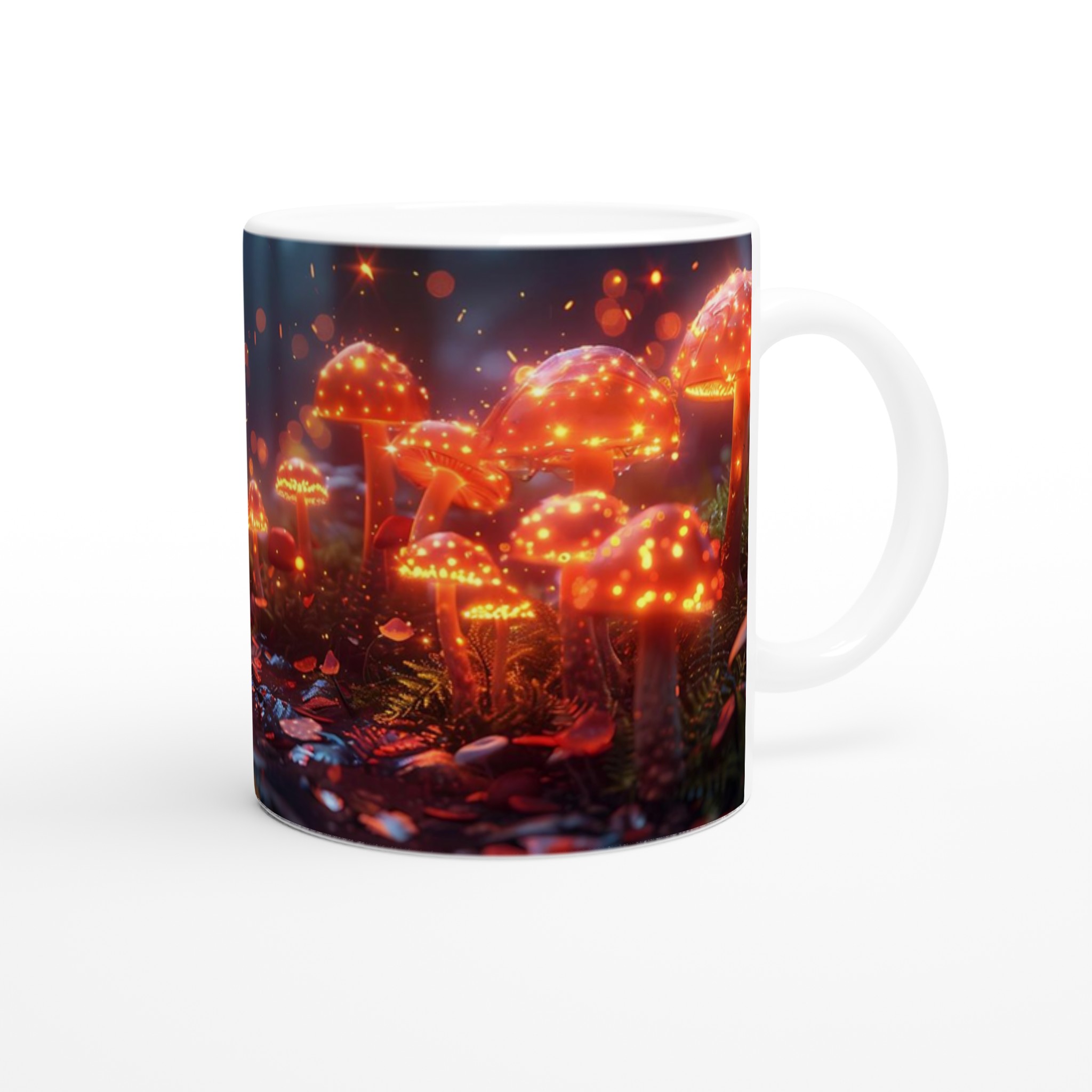 Magiska Svampvärlden 11oz Keramisk Mugg – Drick ditt kaffe i en förtrollad skog 9 82dca0a5-9e36-4cad-bf5b-99ddd229b101