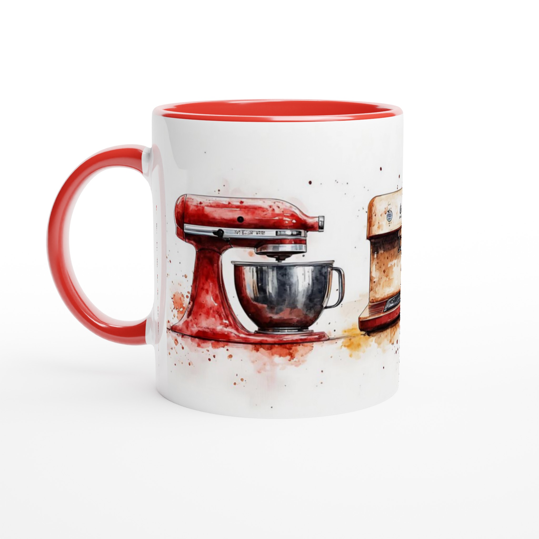 Köksmaskiner i Akvarell – 11oz Keramikmugg i Olika Färger – En Konstnärlig Touch till Din Kaffestund! 5 82e6f841-6c43-4810-803c-f6f9b471ddab