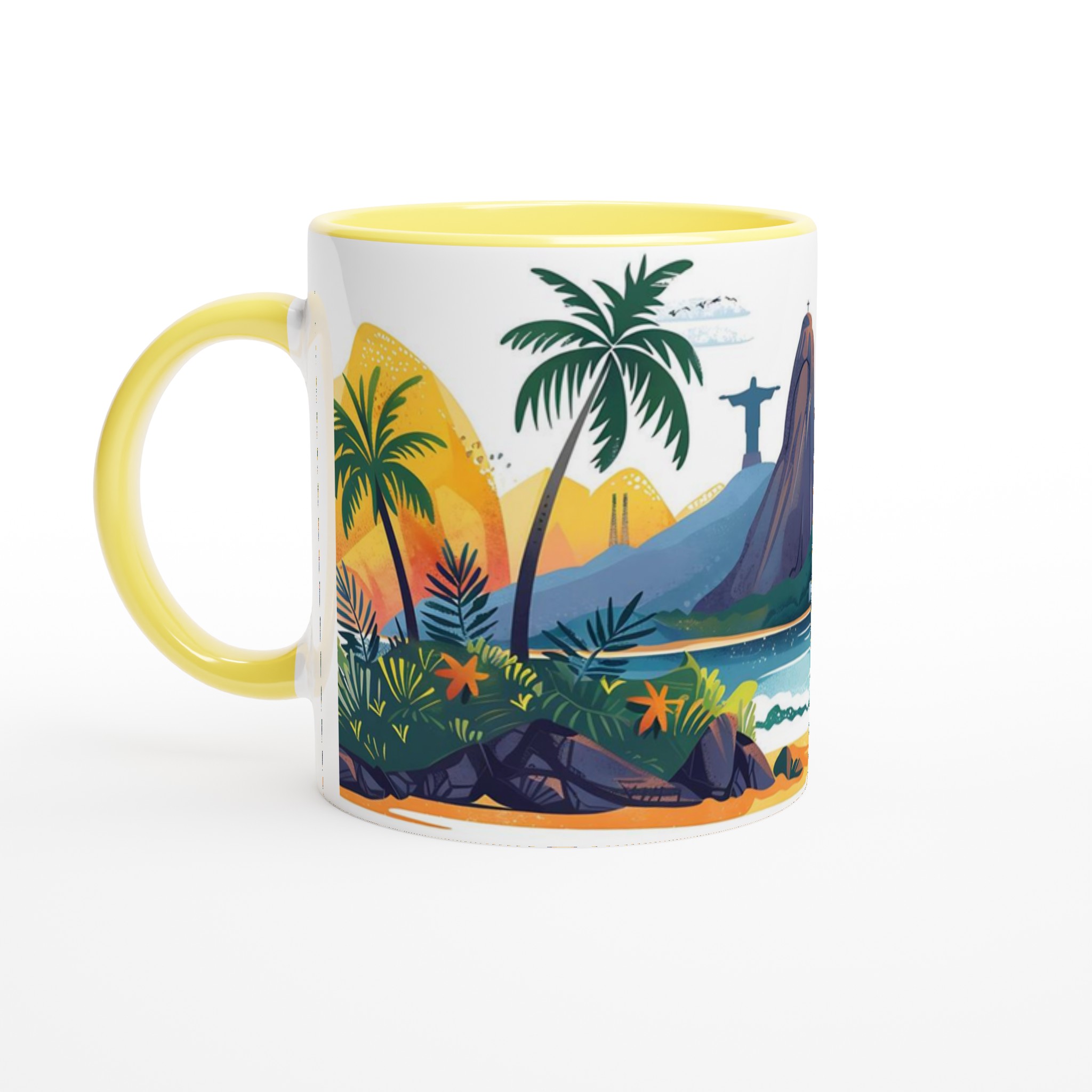 Rio De Janeiro Semestermugg: Fånga Solnedgången och Tropiska Vyer i 11 oz Keramik 5 82f812c8-5913-4ea0-a598-30bcc94fc321