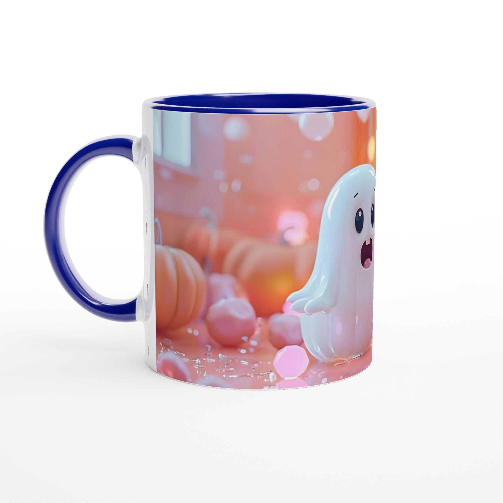 Söt Spöke Halloween Mugg – Lekfull Keramik för Höstmys i Valfri Färg! 7 83154f73-0374-48c5-9a96-11942969cb10