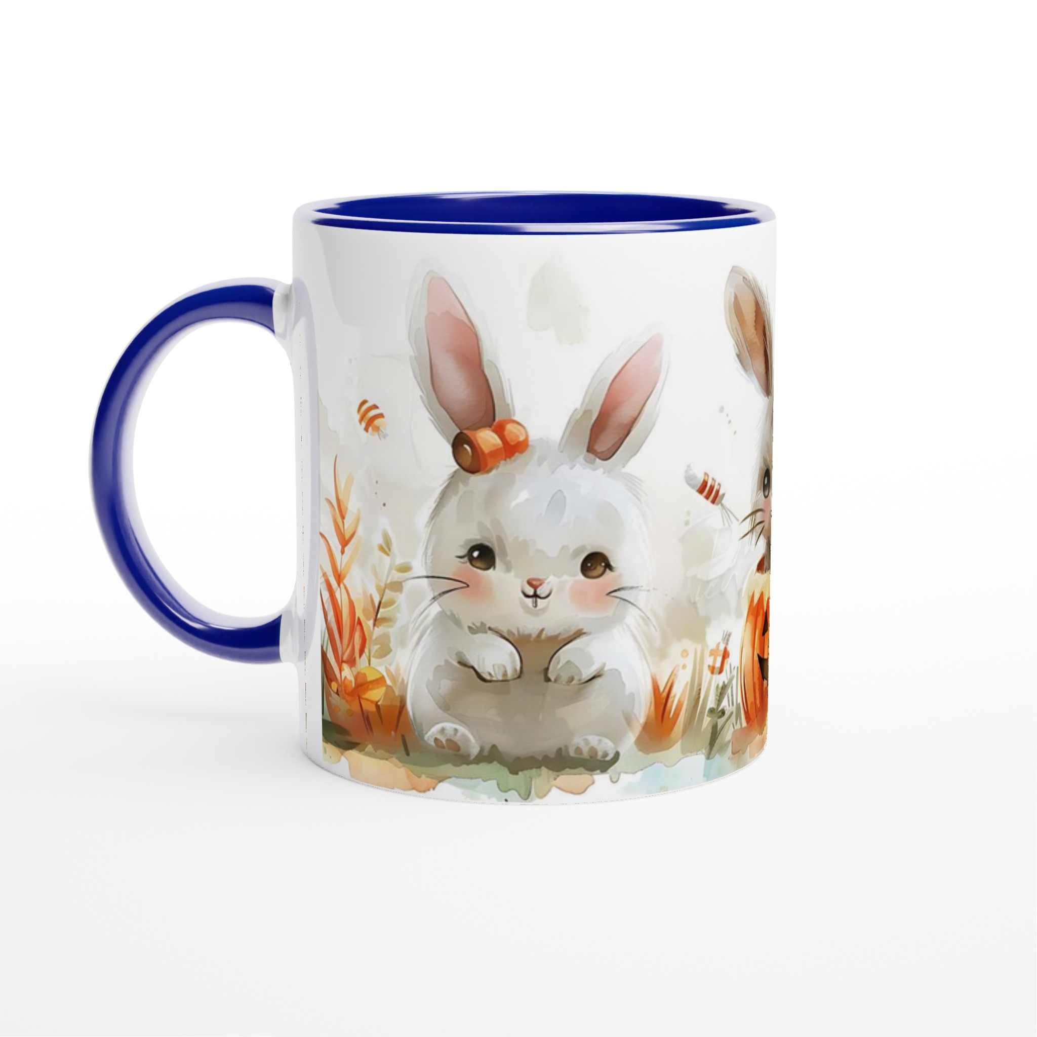 Söta Halloween Kaniner Keramikmugg - Skräddarsy Din Spöklikt Charmiga 11oz Kaffemugg 4 832a26b6-d421-46f6-871c-2c137375ab14