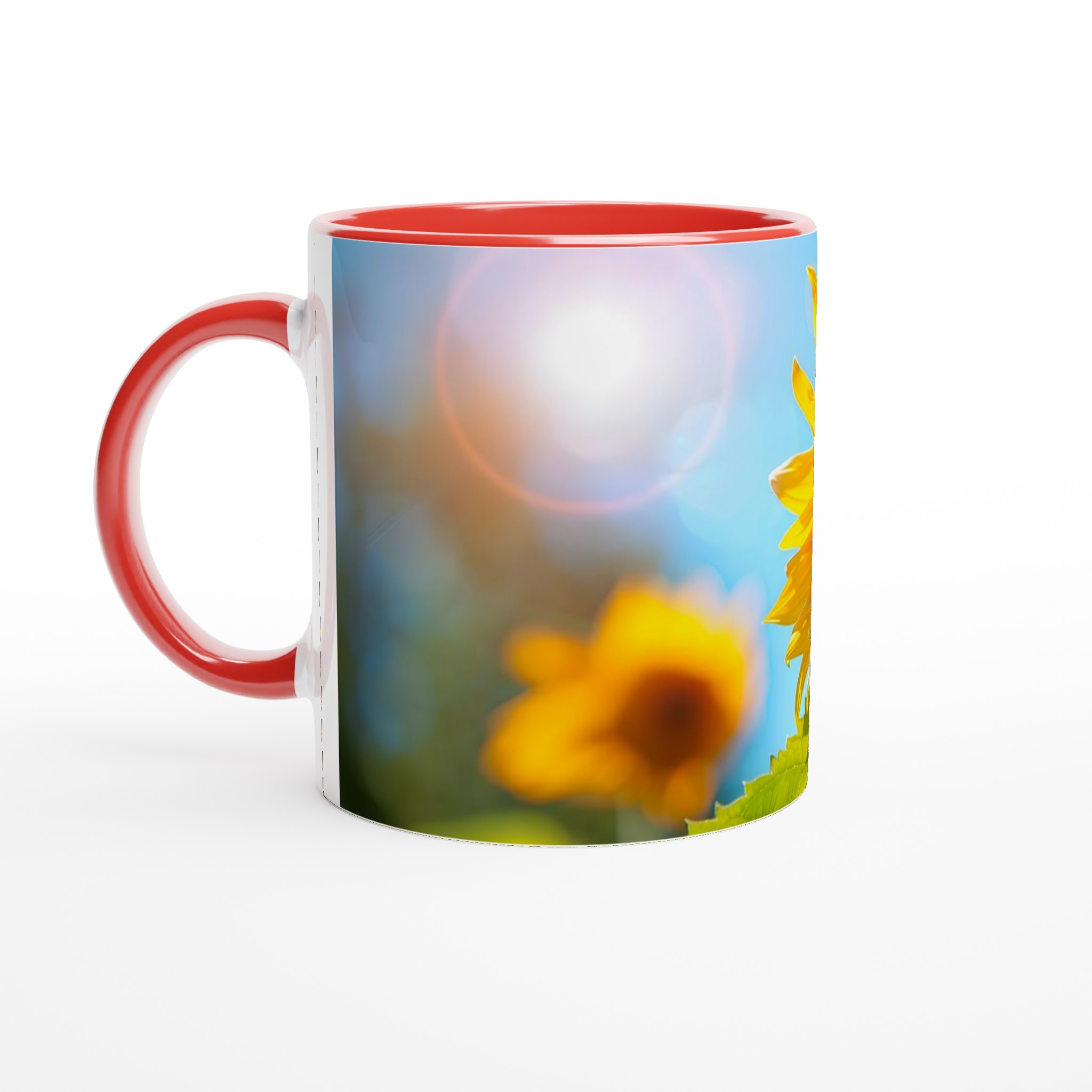 Solkysst Solros Mugg - Personlig Keramikmugg i 7 Livfulla Färger 2 8363632b-37fb-4020-bbbc-9c31ff80551a