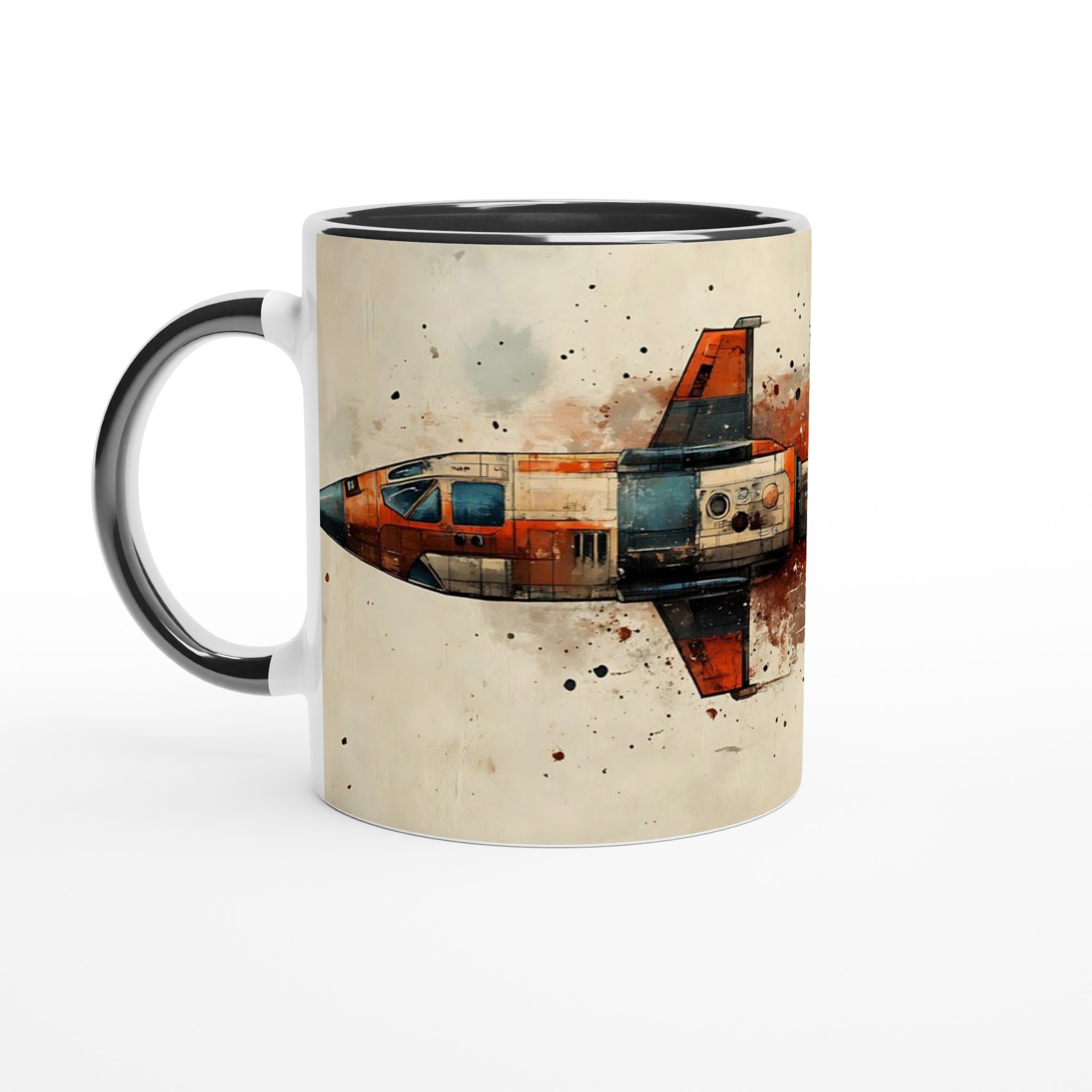 Retro Rymdskepp Mugg – Vild Energitryck i Keramik, Välj Din Färg! 2 837fbd93-47b5-42ef-afe0-c3b64f962b39
