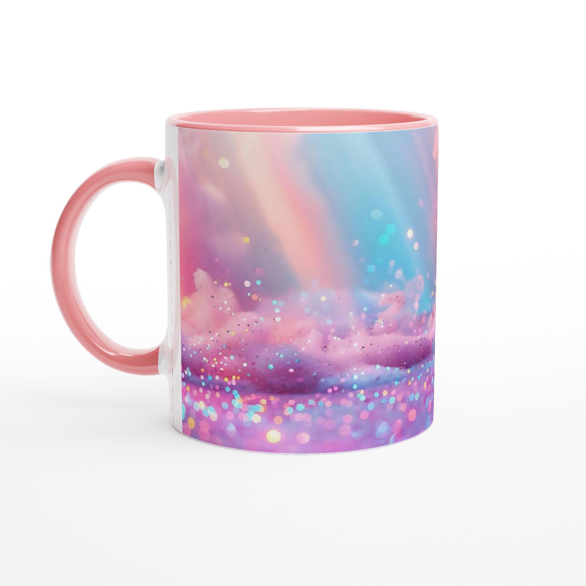 Magisk 11oz Keramisk Mugg – Drömlika Pasteller med Glittereffekt i Flera Färger 6 839d63b6-36c8-45ae-8740-82683ce17c0b