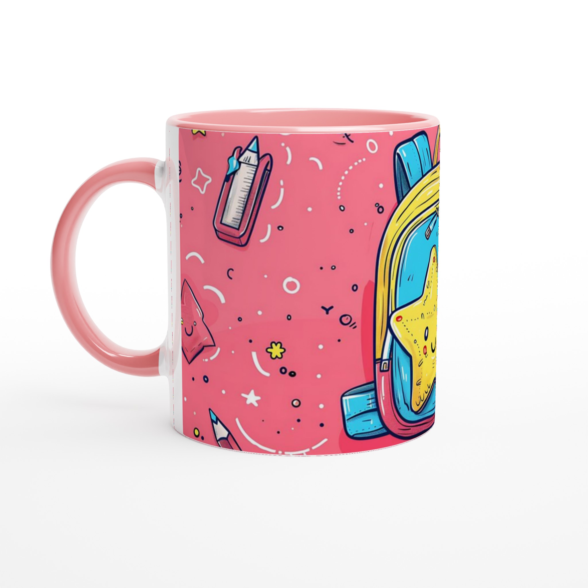 Stjärnklar Skolstart! 11oz Keramisk Mugg för Små Hjältar – Välj bland 7 Lekfulla Färger 6 83ad2774-56d4-4e1a-b7fa-b81b4293887a