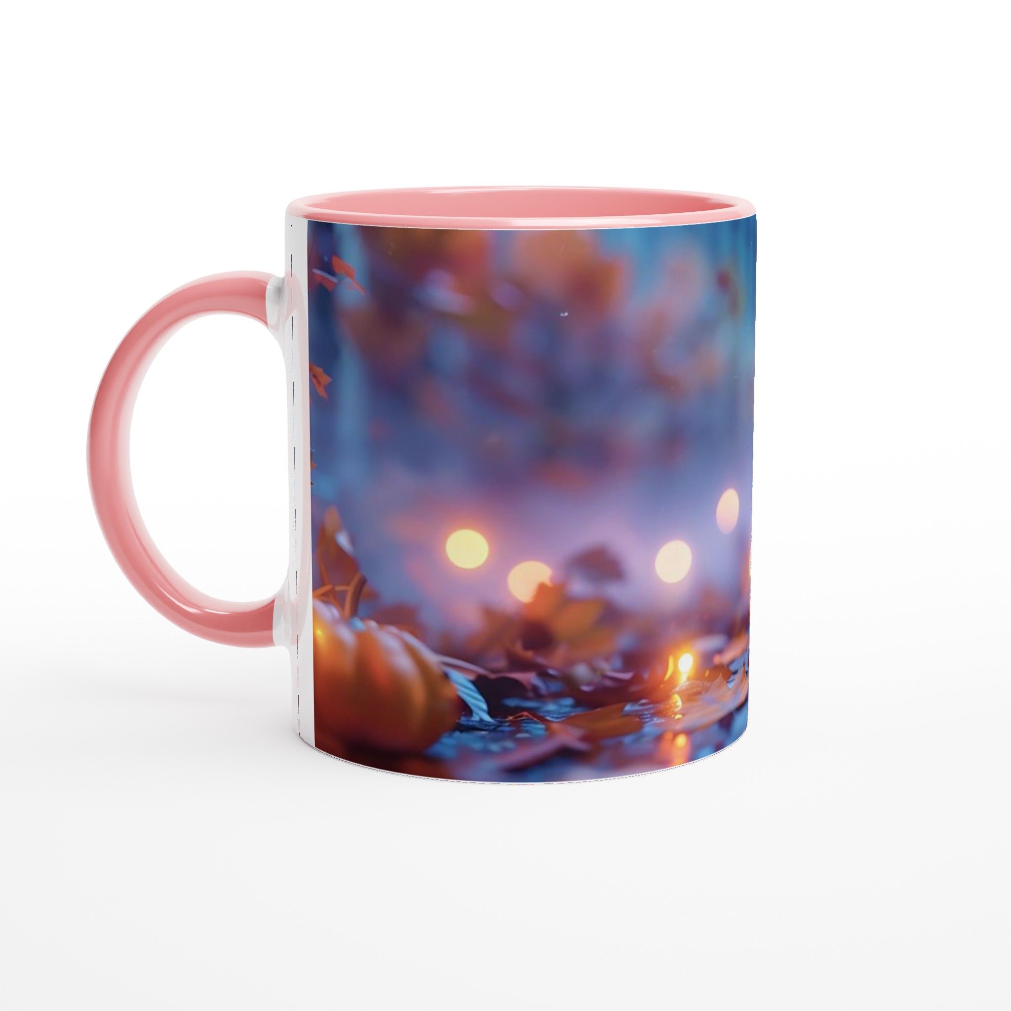 Mystisk Månskenspumpa 11oz Keramisk Mugg – Lys upp din Halloween med en leende spökgäst 6 83ce0b17-3d94-4c70-b022-d2cf7b3b1939