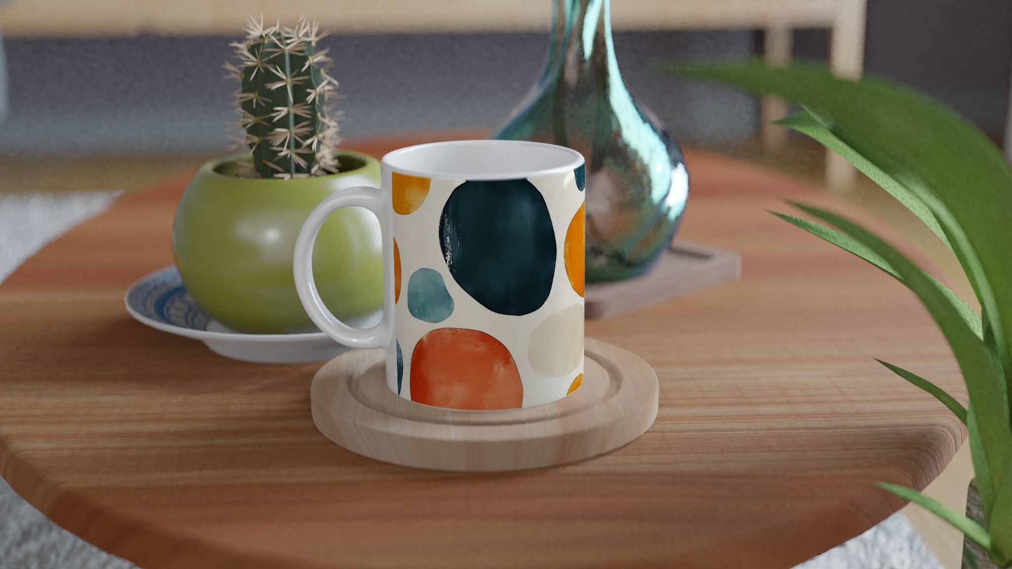 Abstrakt Mugg i Nordisk Stil – 11 oz Keramikmugg i Valfri Färg 9 83d10c6e-5978-4eb5-8e90-e8b87fee79e7
