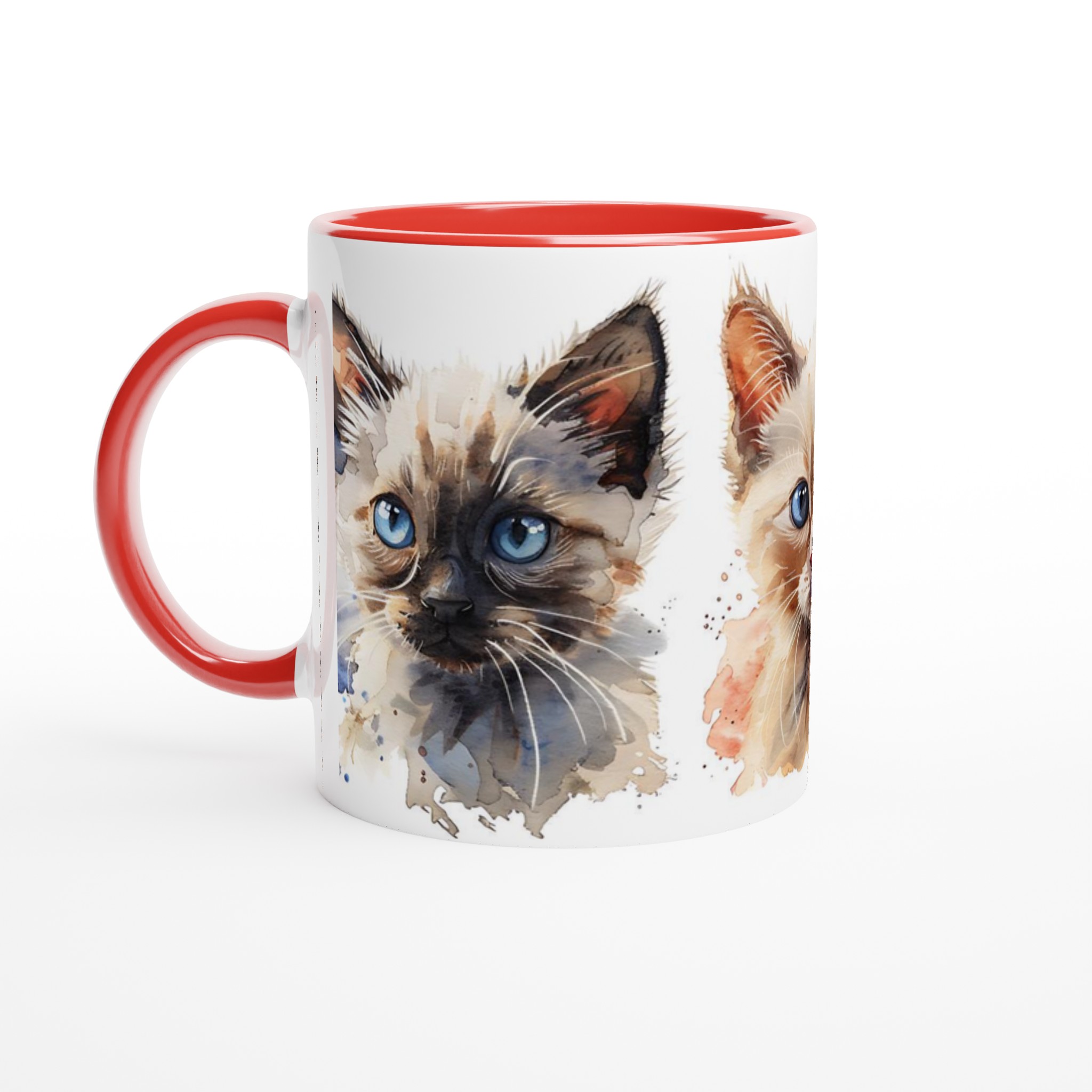 Akvarell Kattungemugg - Charmig 11oz Keramikmugg i Valfri Färg 2 83ea61d5-c442-4a71-ad38-88ff59dea80f