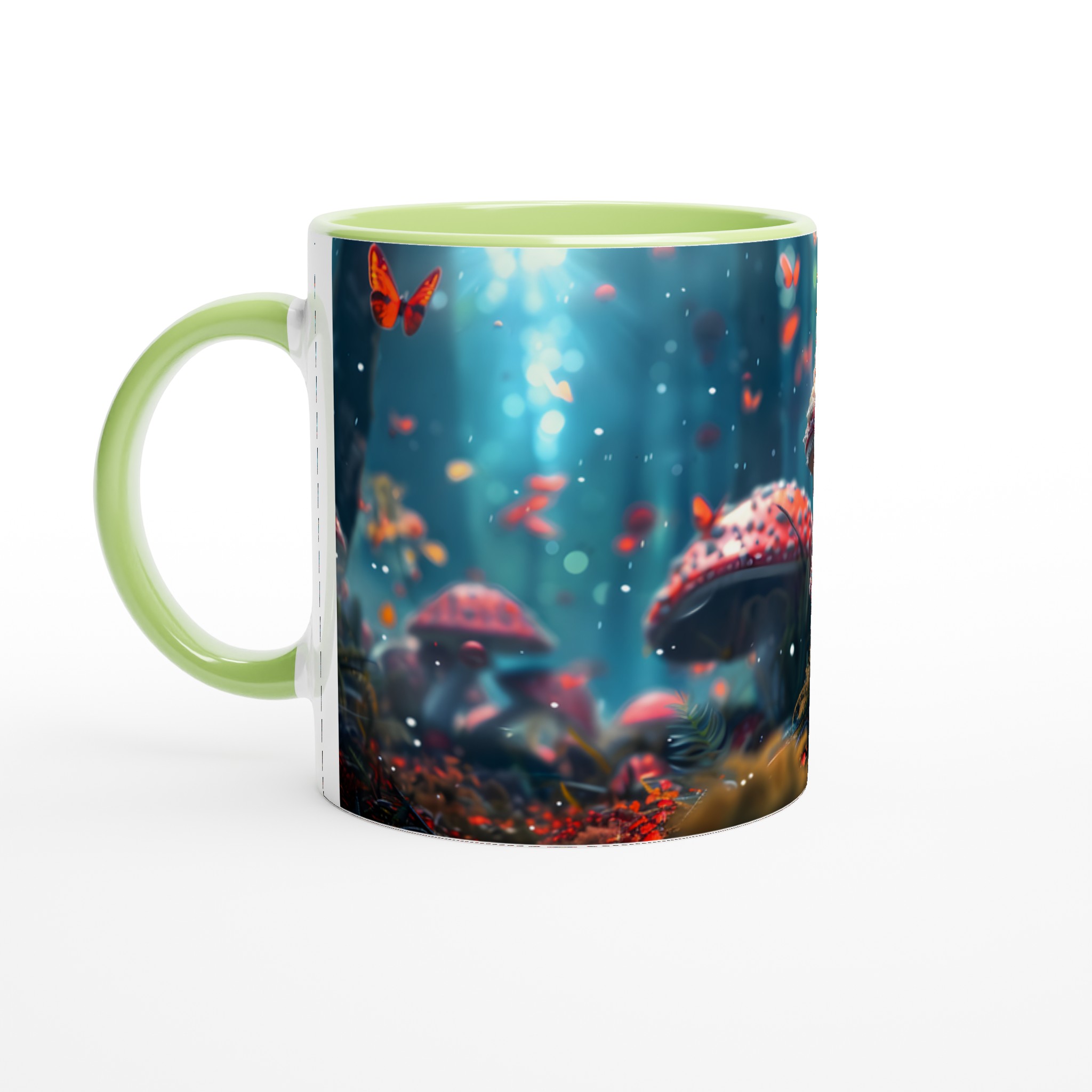 Fairy Forest Magisk Keramikmugg 11oz – Skogsdrömmar och Fjärilsdans i Flera Färger! 3 848e50ed-2237-43c4-a01b-8c9cfb01136a