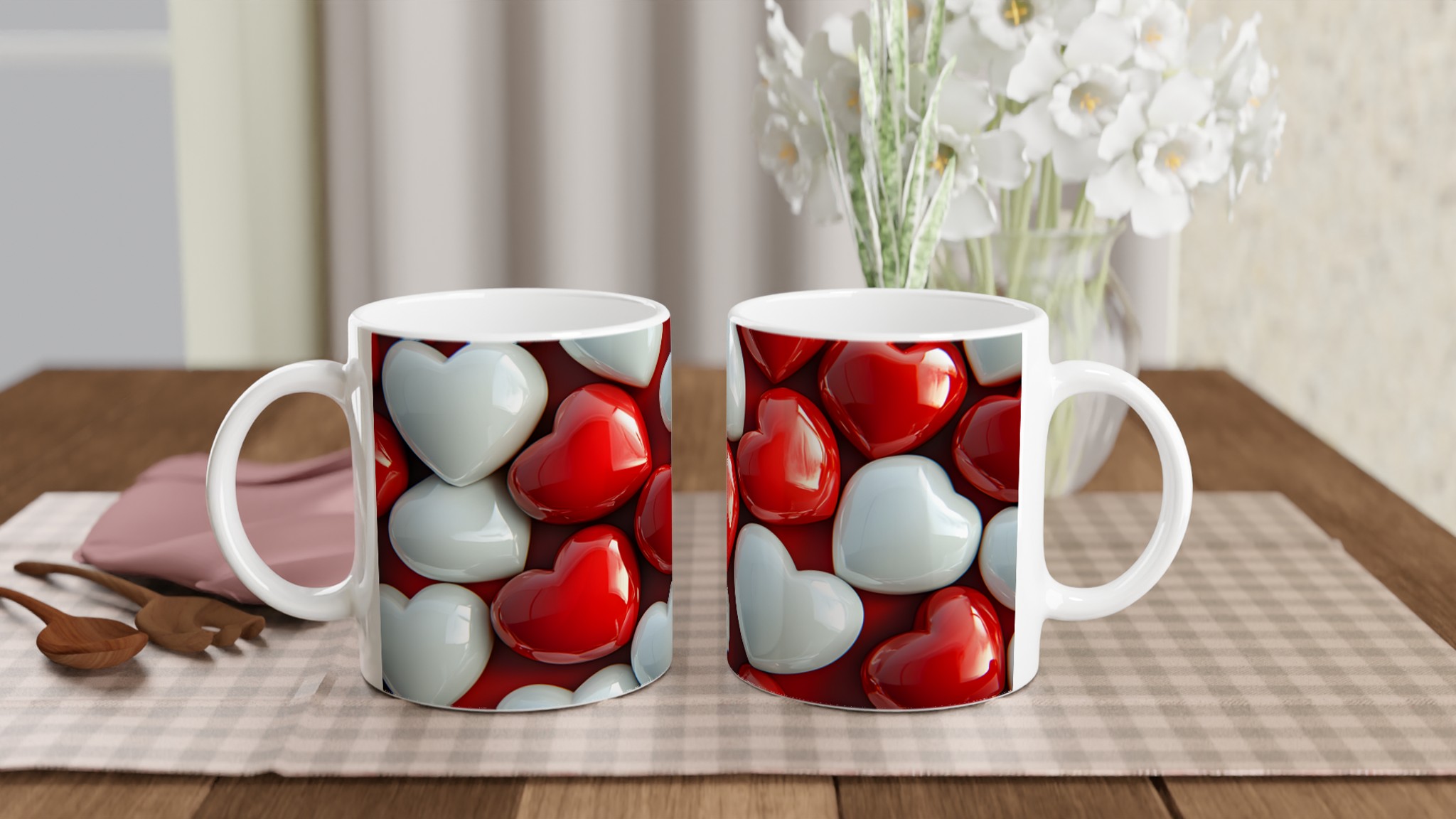Kärlek i varje klunk: 11oz Keramikmugg i ditt val av sju strålande färger 10 84f7f643-3501-4c29-b488-888792bc7206
