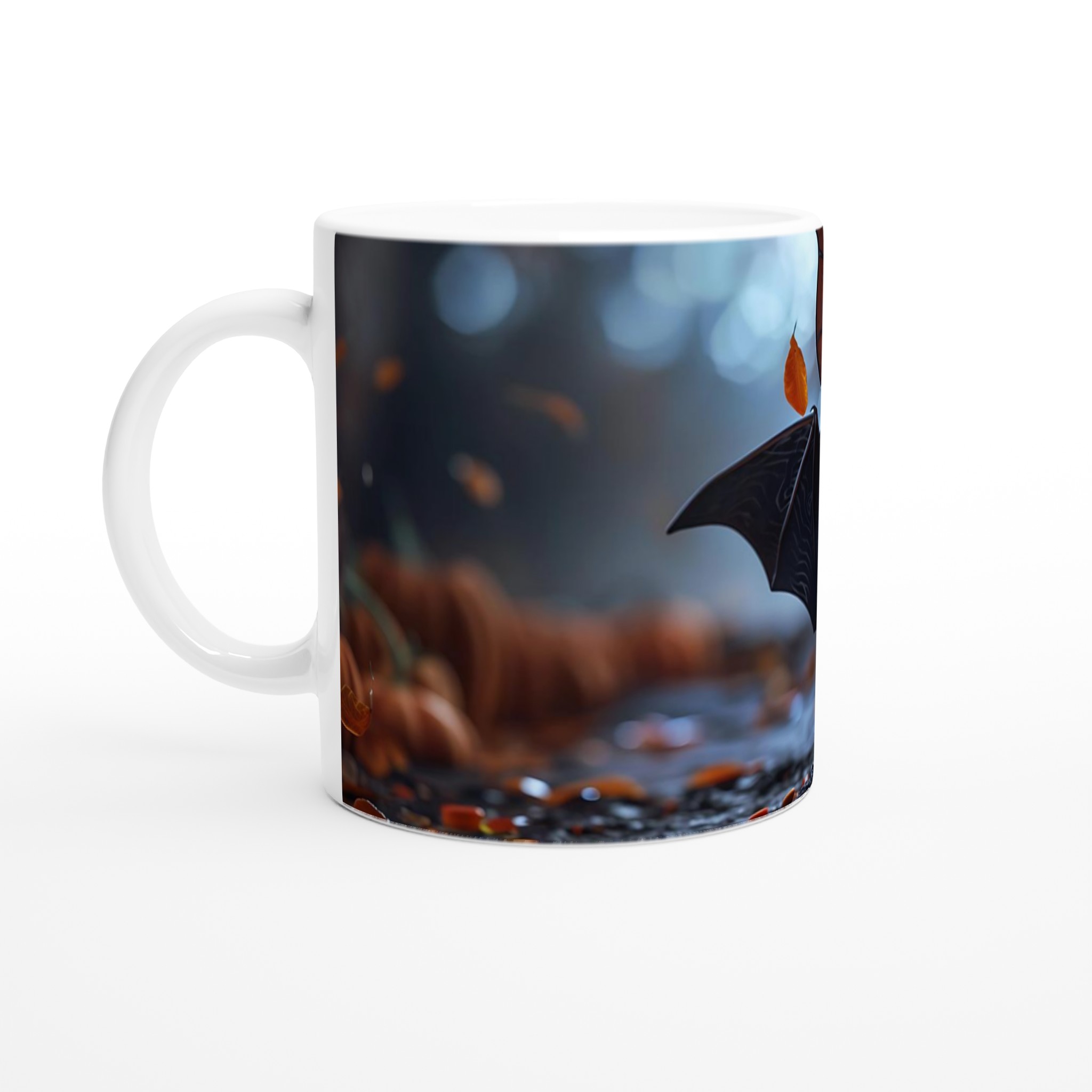 Söt Halloween Fladdermus Mugg - 11oz Keramisk Kaffekopp för Spöklika Stunder 1 84ff1a12-6bce-4f7e-afb1-da4b770b0762