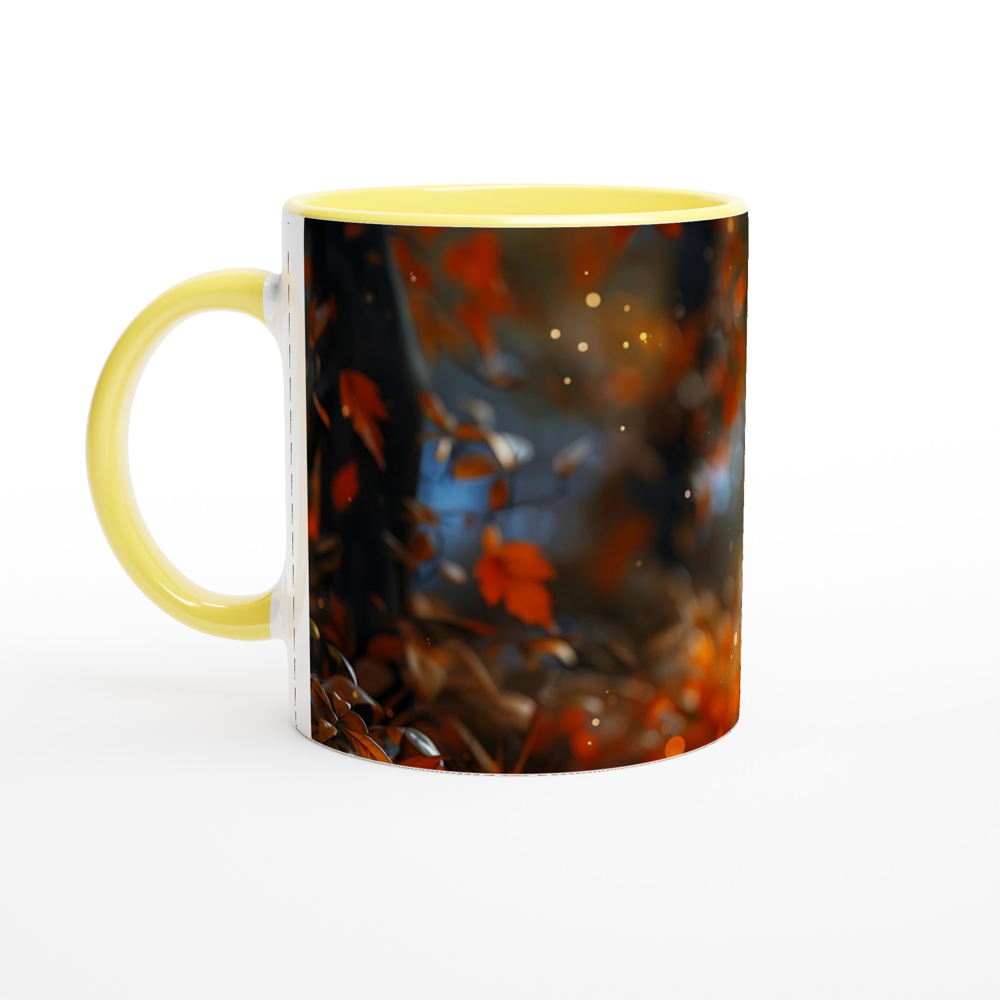 Mysterisk Katteräv Mugg - 11oz Keramikmugg i ditt val av 7 färger 5 854da75a-6b7f-414f-b9ea-4cda5e33fcb8