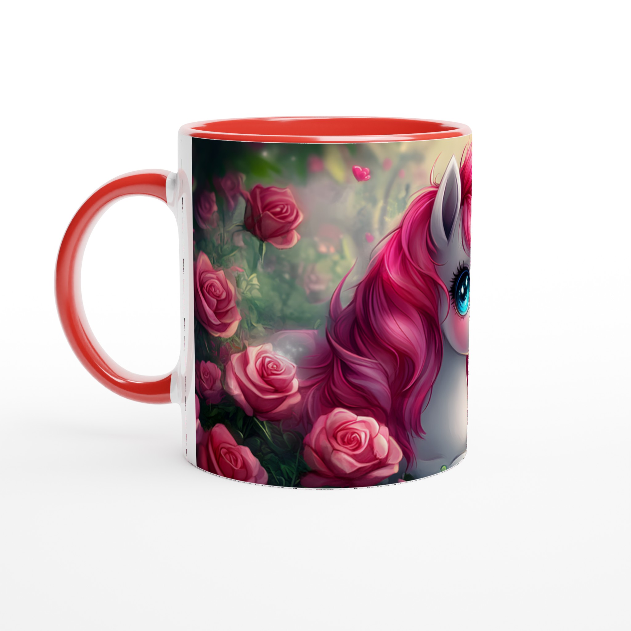 Magisk Enhörningsmugg - En dröm i rosa bland rosor - Välj din färg! 2 85b172bb-73c9-4830-a086-b70e261cded6