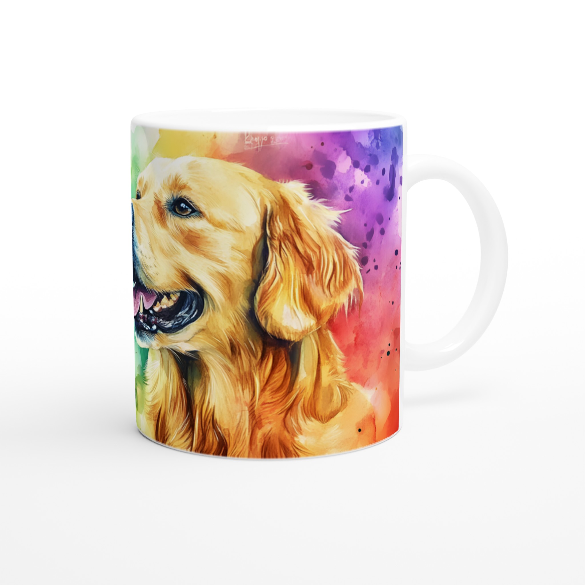Guldiga Drömmar: Färgsprakande Golden Retriever Keramikmugg – Välj Din Favoritfärg! 9 85b78bb0-f938-444f-880c-46f8d2877184