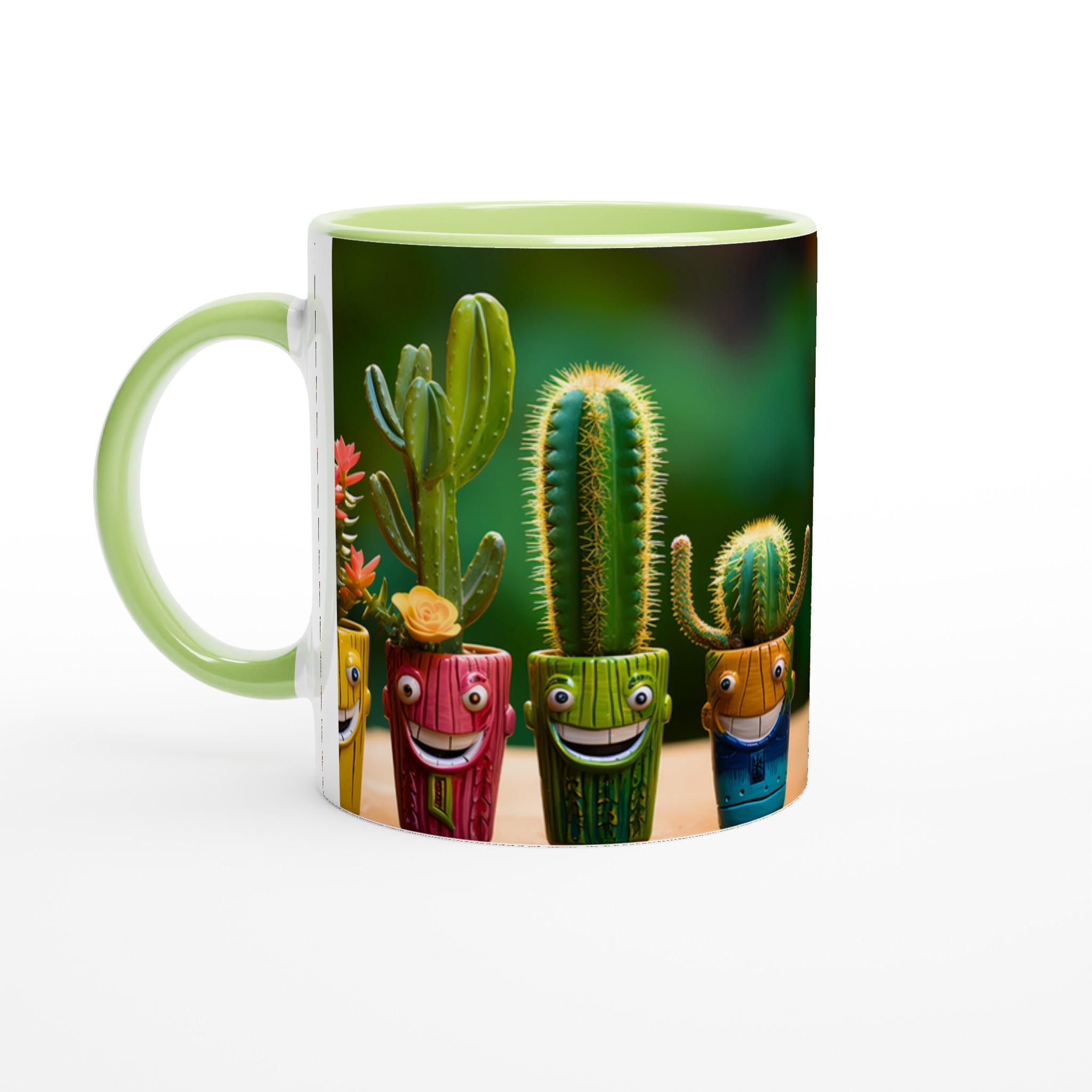 Glad Kaktus Mugg – 11oz Keramikmugg i glada färger med humoristisk design för ditt favorittryck 3 85cd7439-7afe-4868-a399-4205ee664ad3