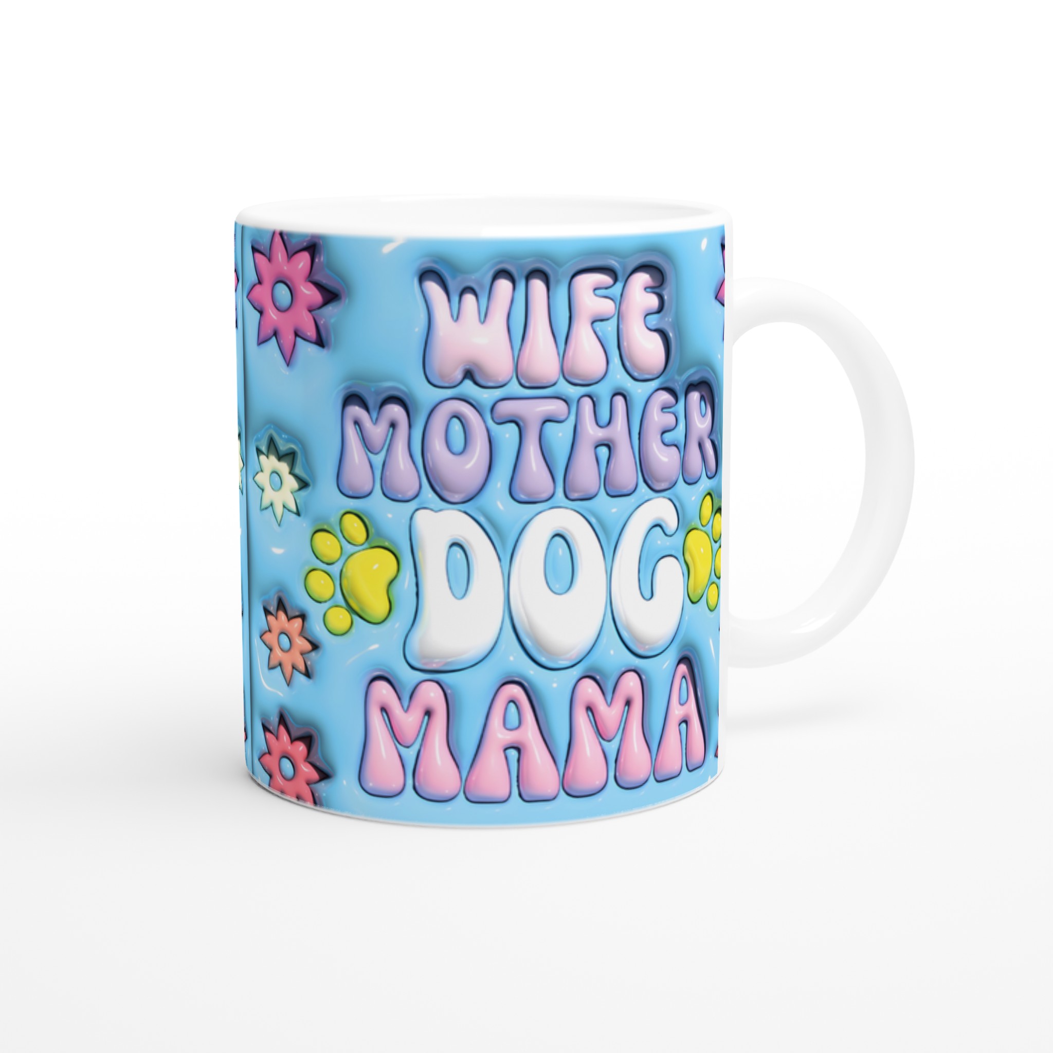 Dog Mama Life Keramisk Mugg – Personlig stil i 7 Färgval 9 85e38646-a66e-4728-b0e9-7f949c2117c1