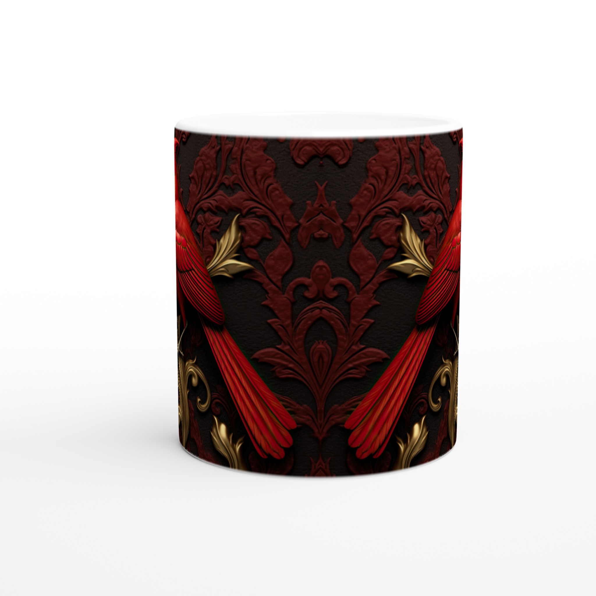 Elegantly Detailed Ceramic Mug with Vibrant Cardinal Design – Choose Your Favorite Color 8 86435961-8f9b-4cde-8889-6b729aaeba33