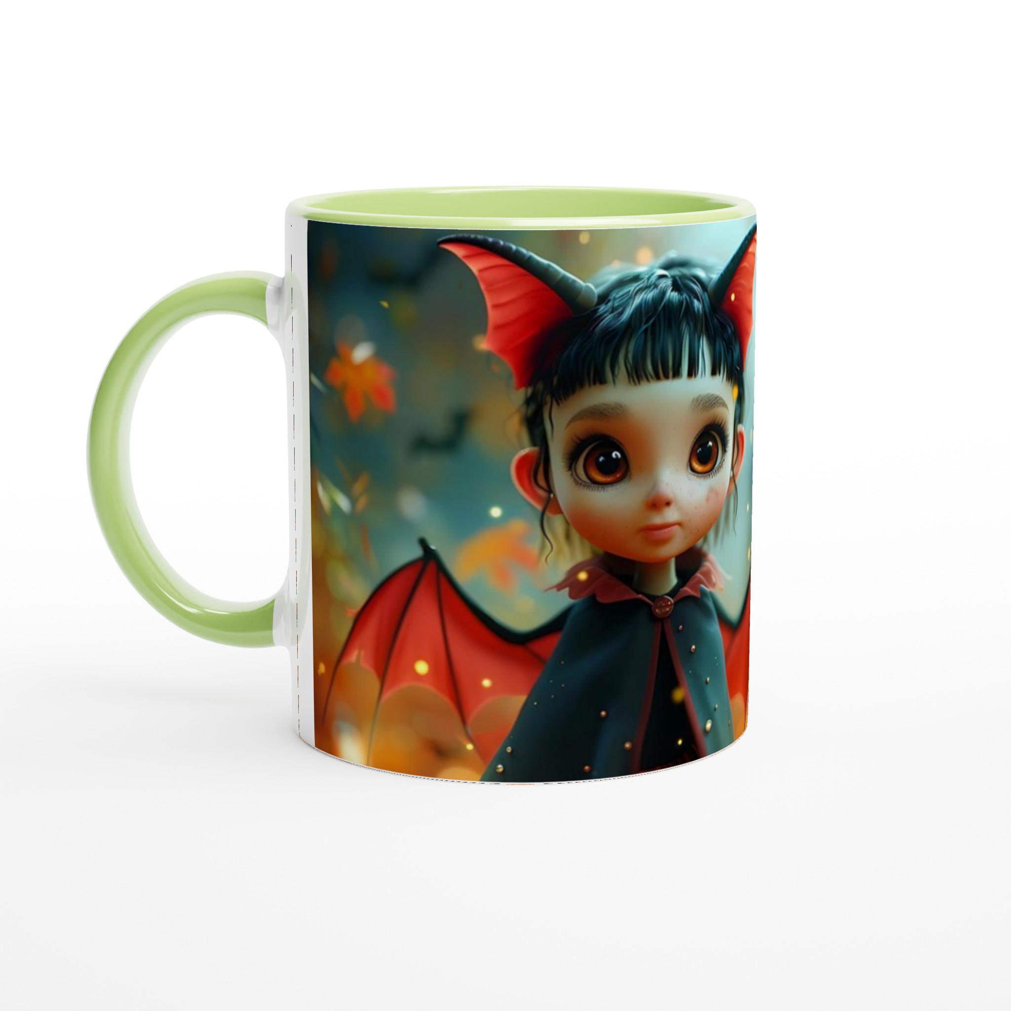 Söt Vampyr Flicka Keramikmugg – Magisk Halloween & Höstkänsla, Finns i 7 Färger! 3 86a92652-1430-477a-b2ec-3e040fab6c27