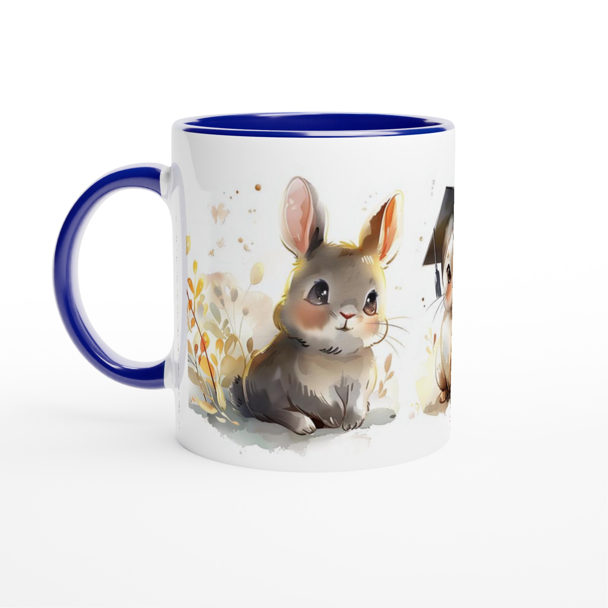 Söta Akvarellkaniner Mugg – Charmig 11oz Keramikmugg i Valfri Färg 4 86f4ca67-b671-41f0-941d-0009d0f18409