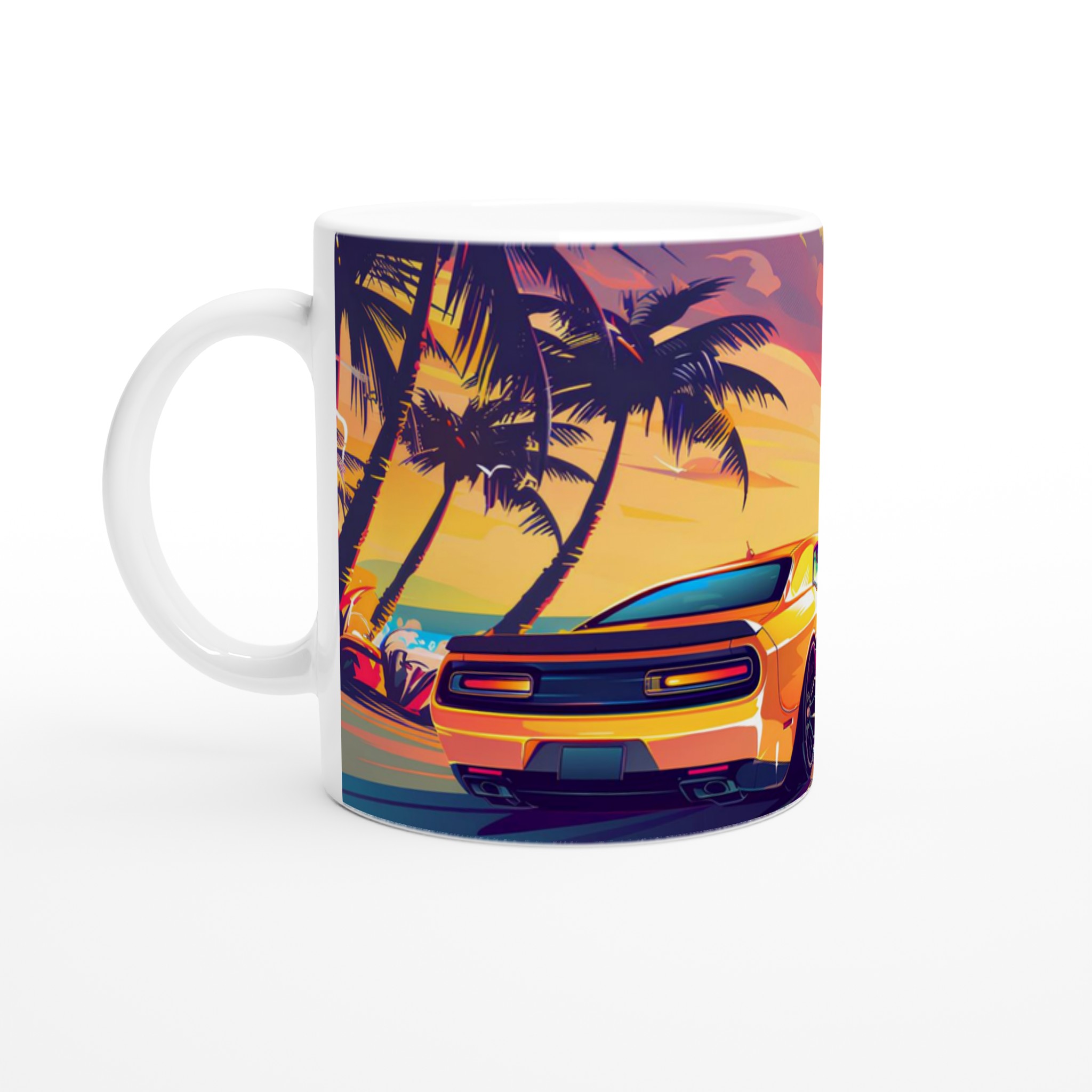 Neon Sunset Challenger Mugg - Vibrerande Retrovibbar för din Favoritdryck, Välj Bland 7 Färger! 1 874974c8-59bb-4c62-bc89-b5c9f21e409a