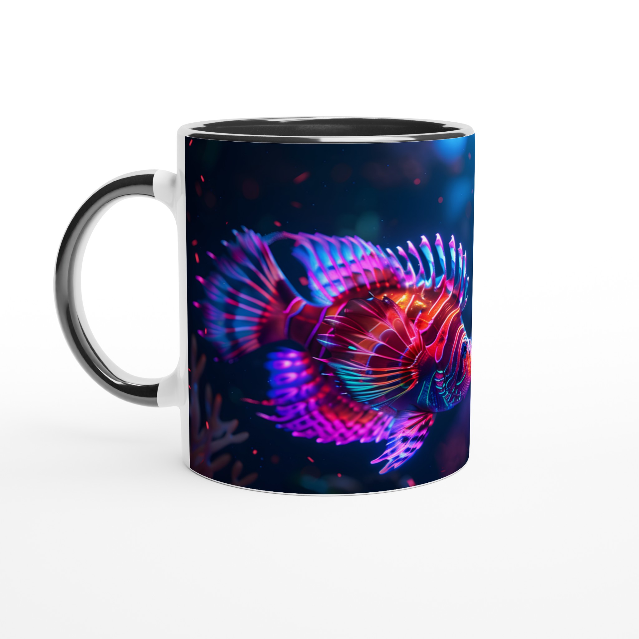 Neon Lionfish Keramikmugg – Levande Havsmotiv i 7 Färger, 11oz 7 87ef2162-baa9-4c4a-8c31-dcfdc8535d69