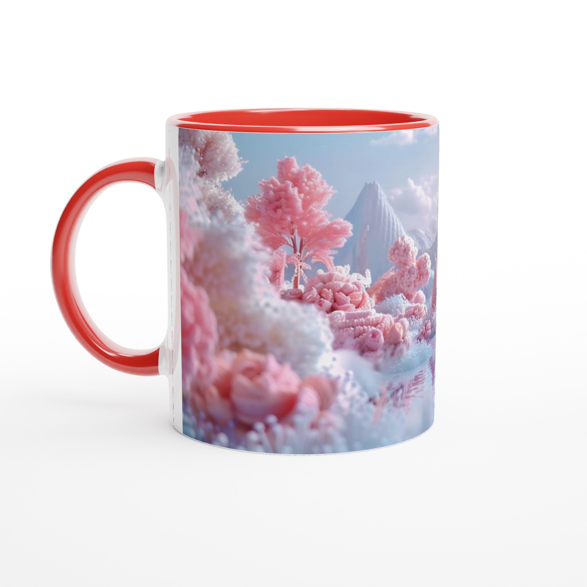 Magisk Rosa Sockervärld 11oz Keramikmugg – Din Kaffestund i Pastellfärger 2 8823a254-907d-491f-a2da-e3b2dc65fded